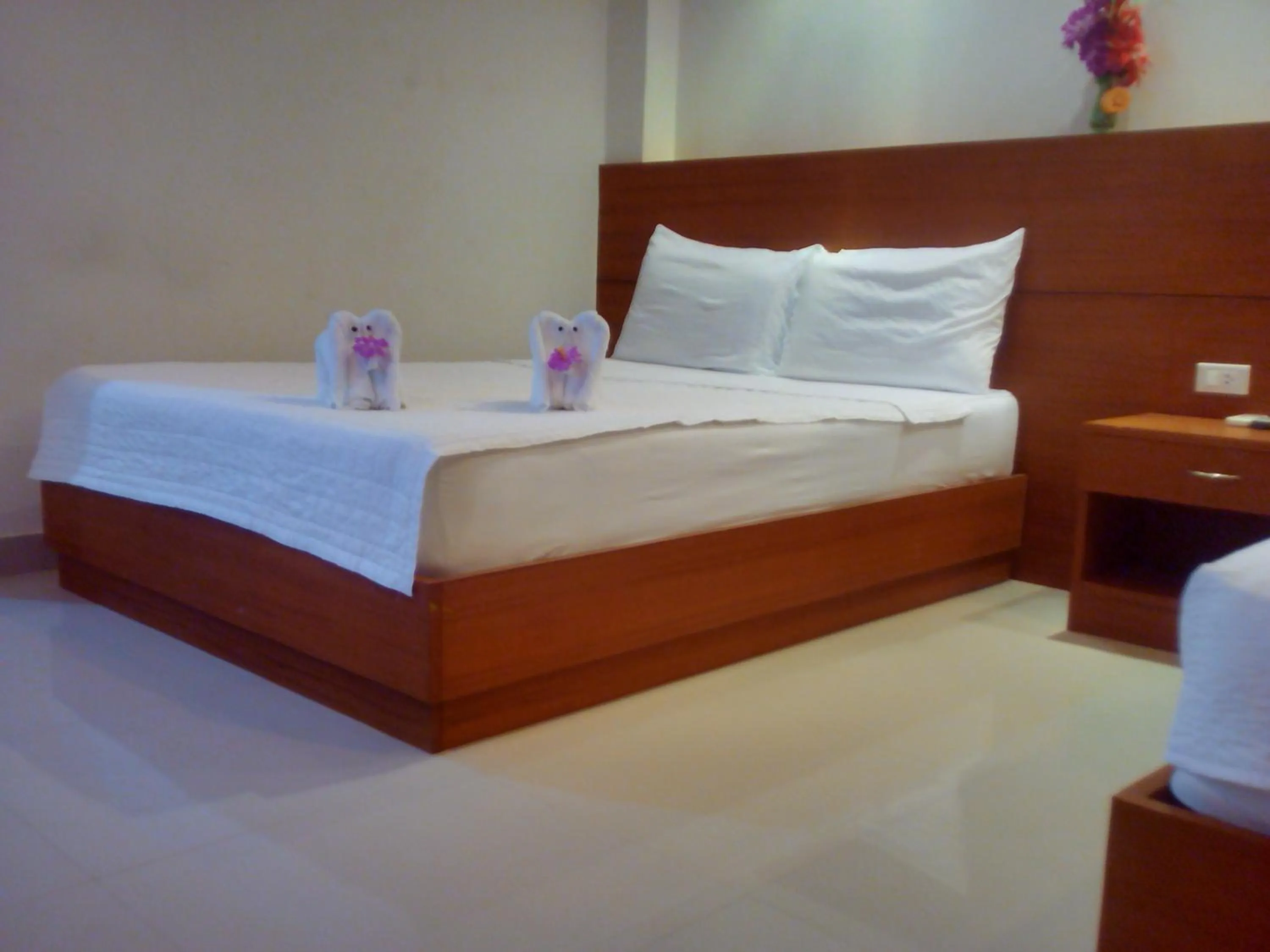 Bed in Modern Resort
