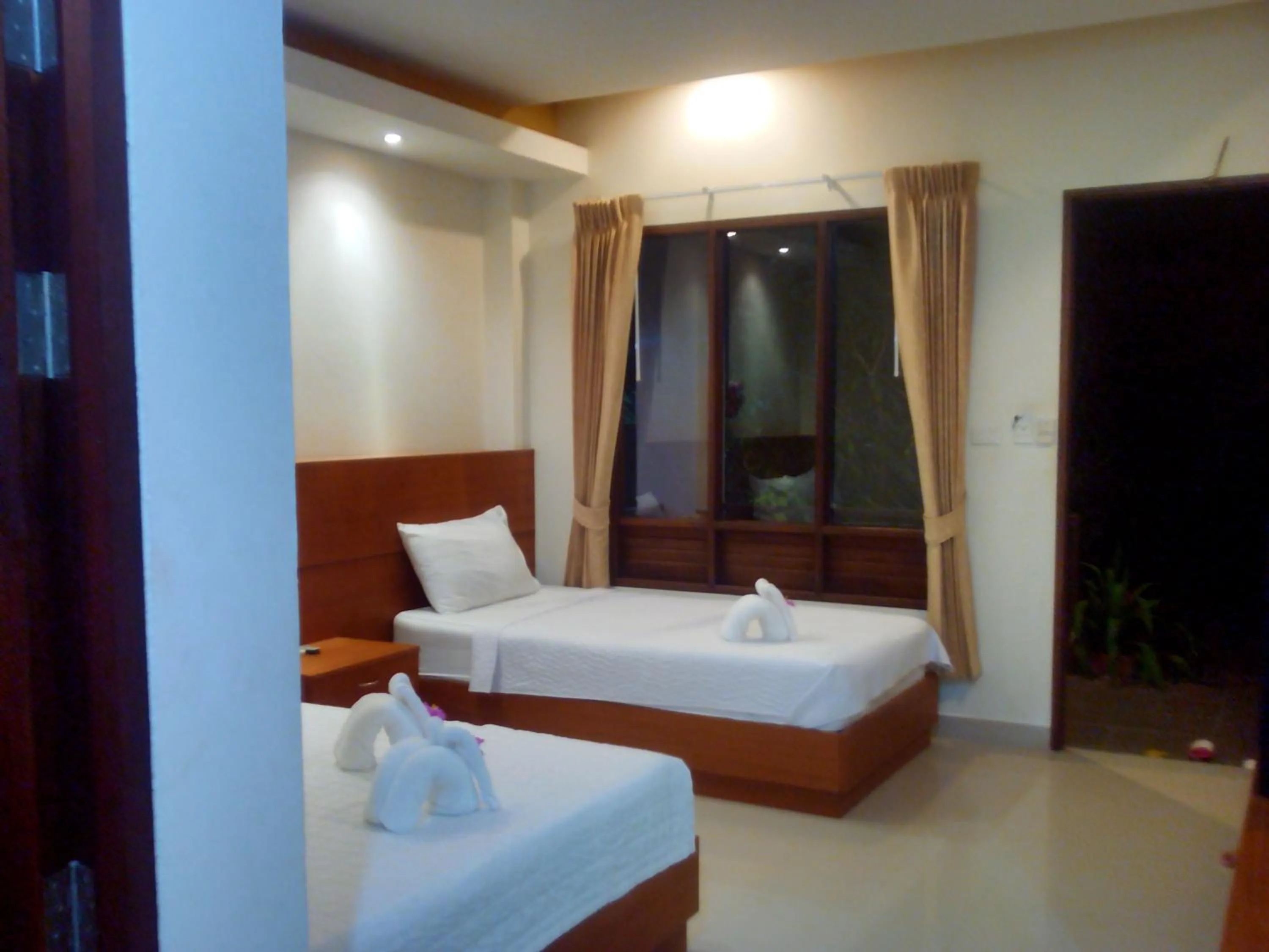 Bed in Modern Resort