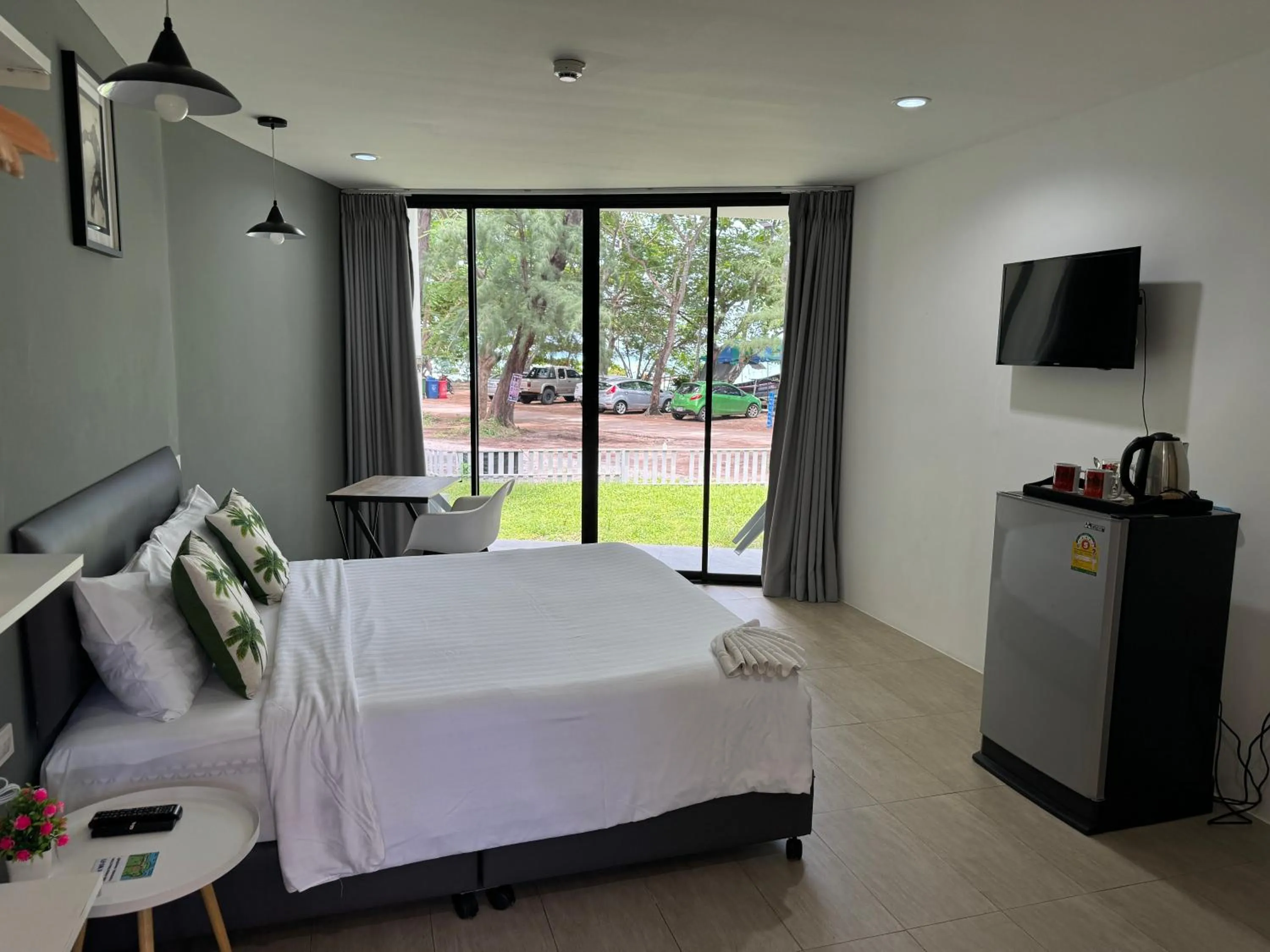 Bed in Phuket Muay Thai Hotel Rawai Beach