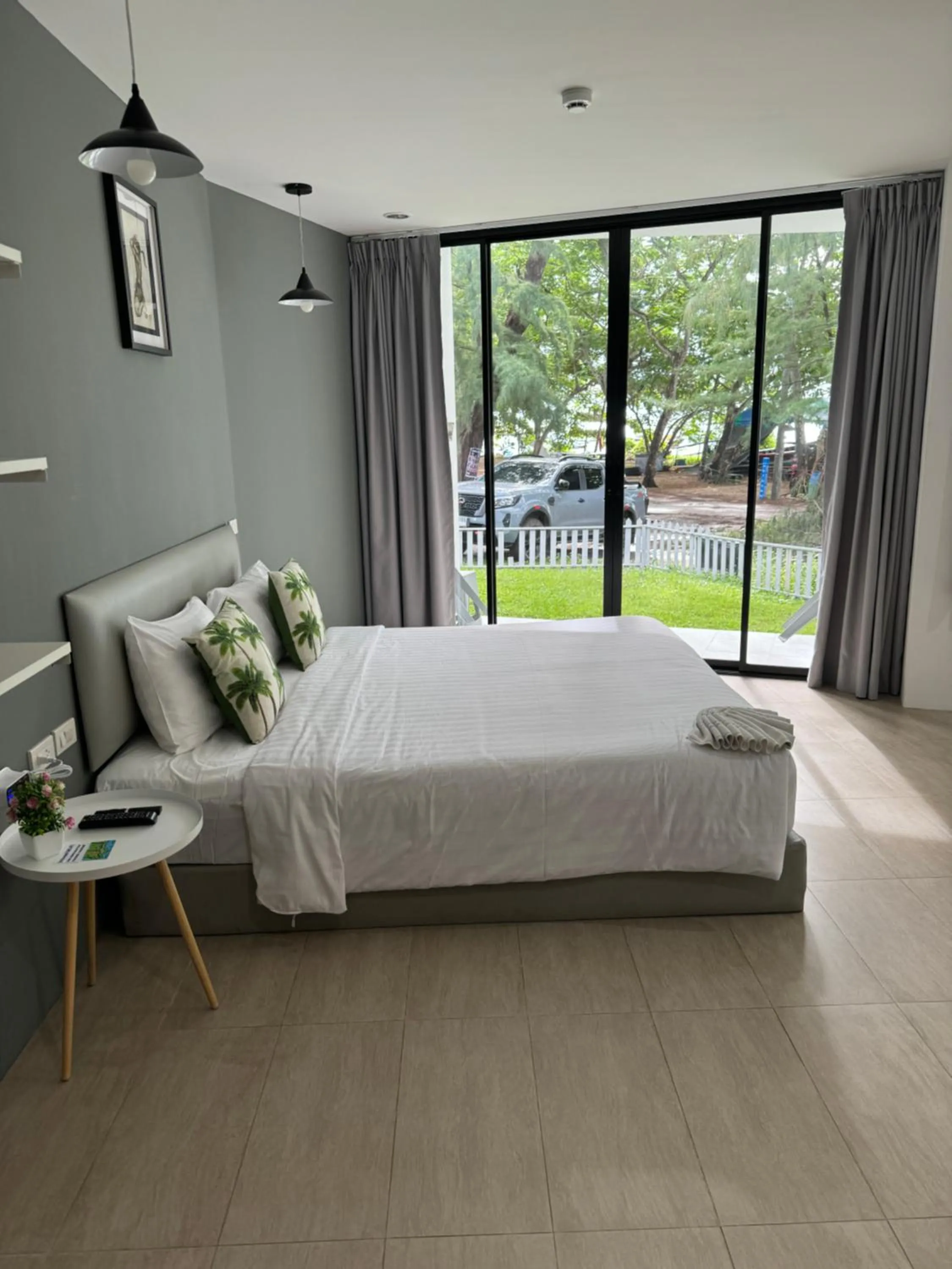 Bed in Phuket Muay Thai Hotel Rawai Beach