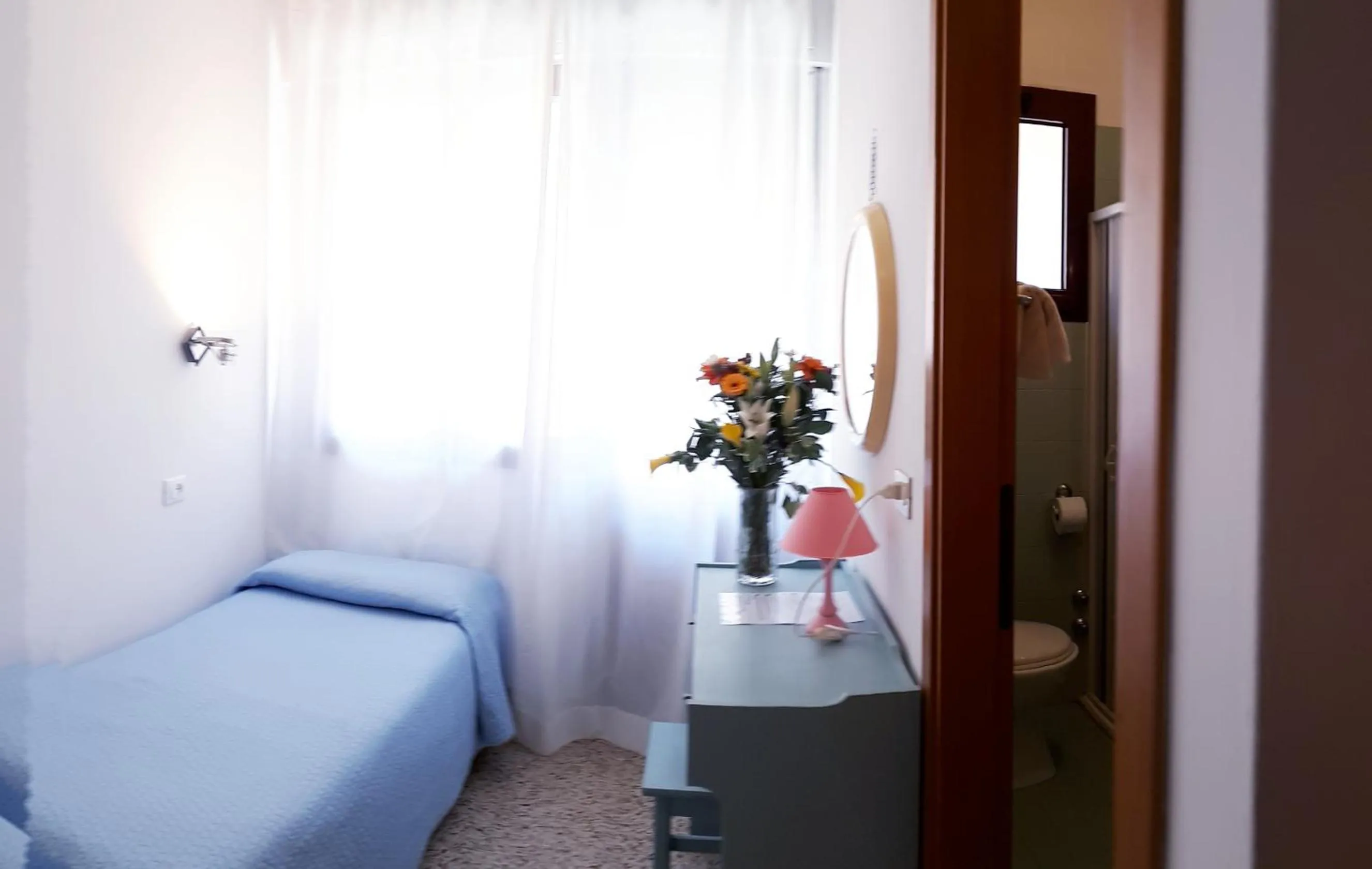 Bed in Hotel Villa Dina