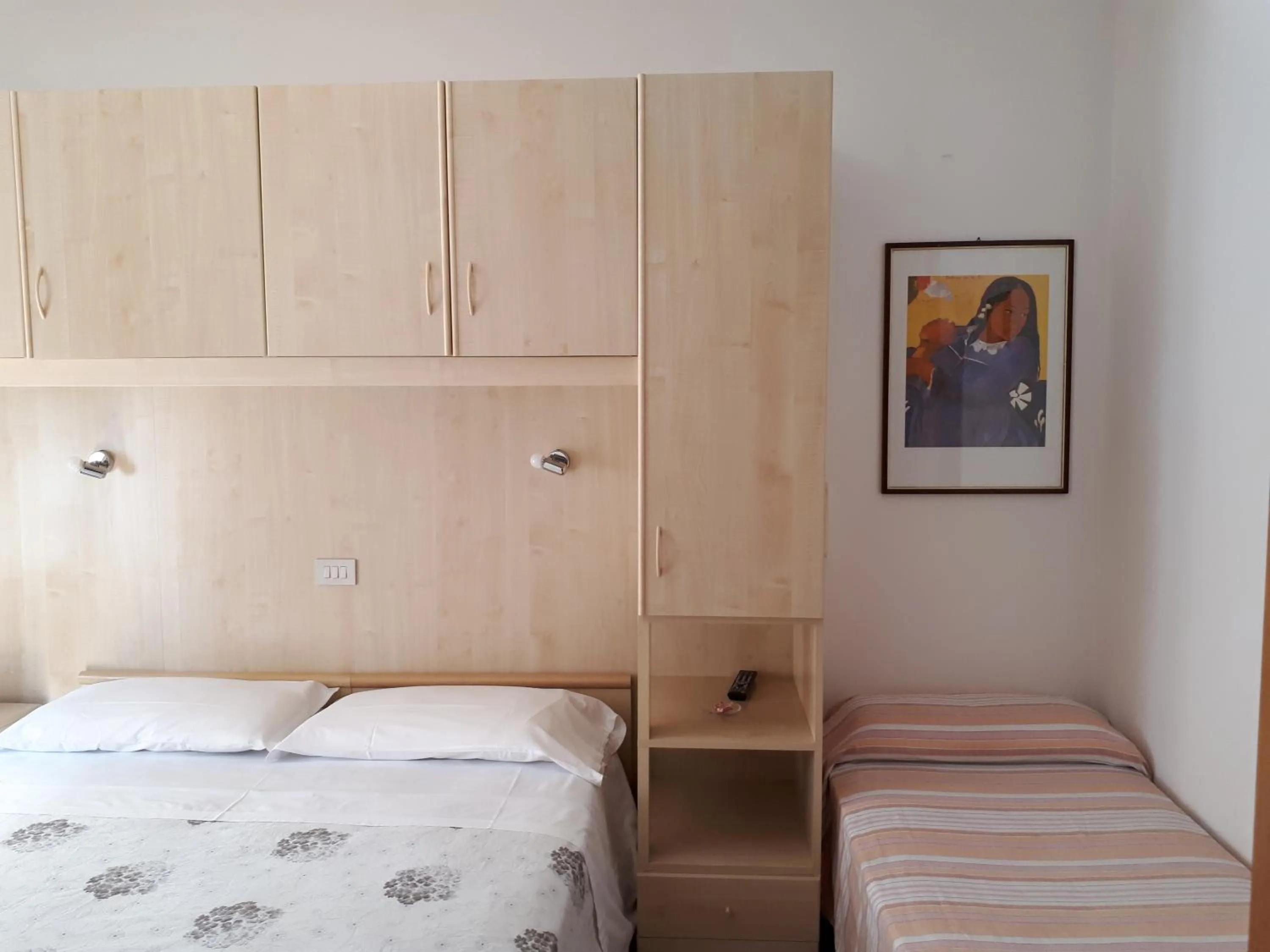 Bed in Hotel Villa Dina