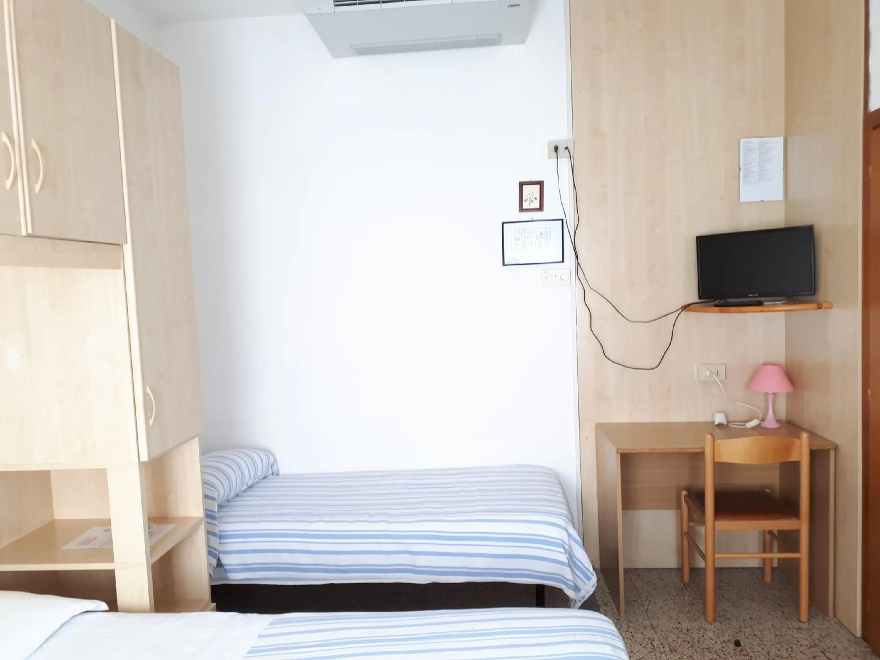 Bed in Hotel Villa Dina