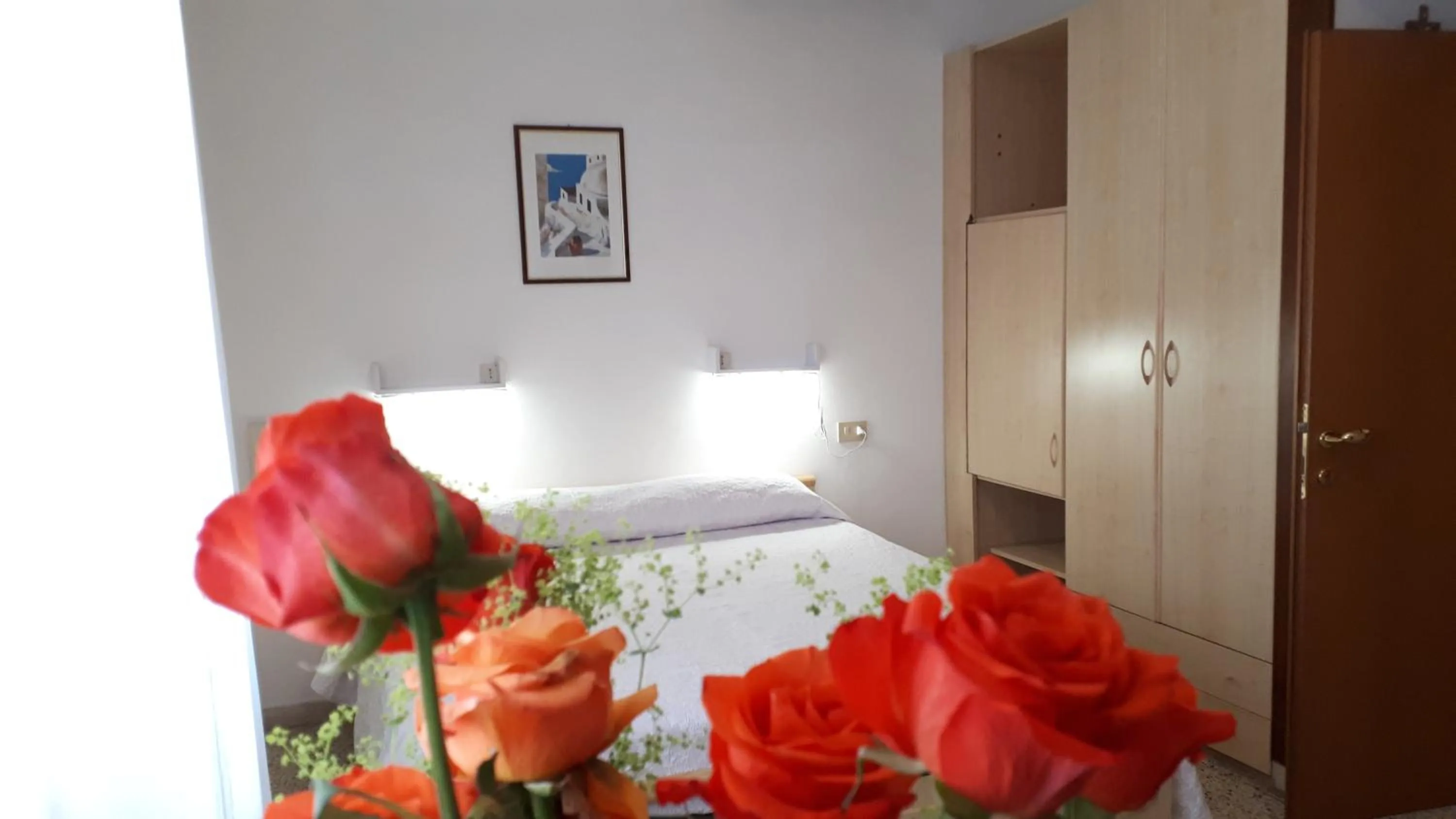 Bed in Hotel Villa Dina