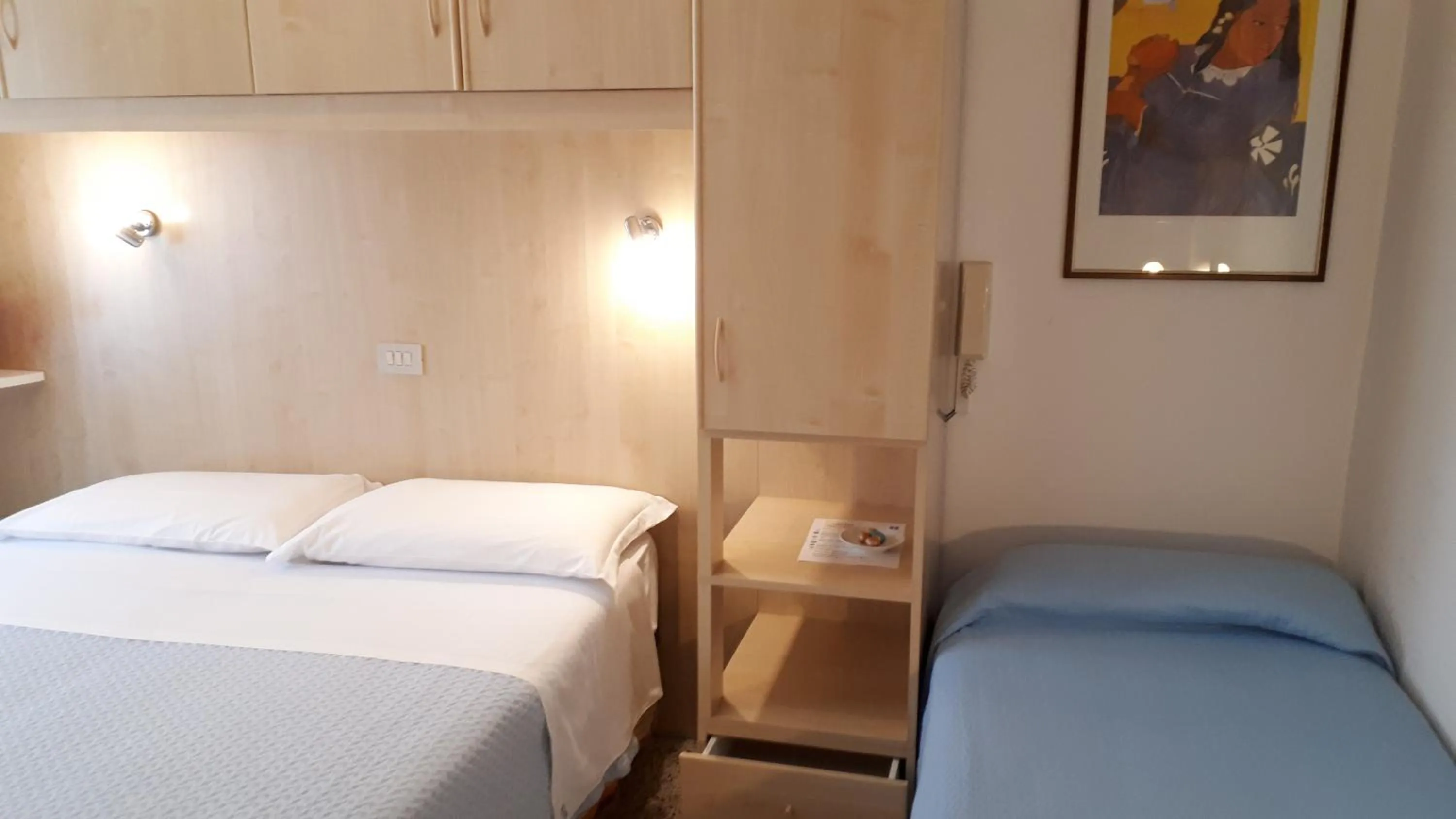 Bed in Hotel Villa Dina