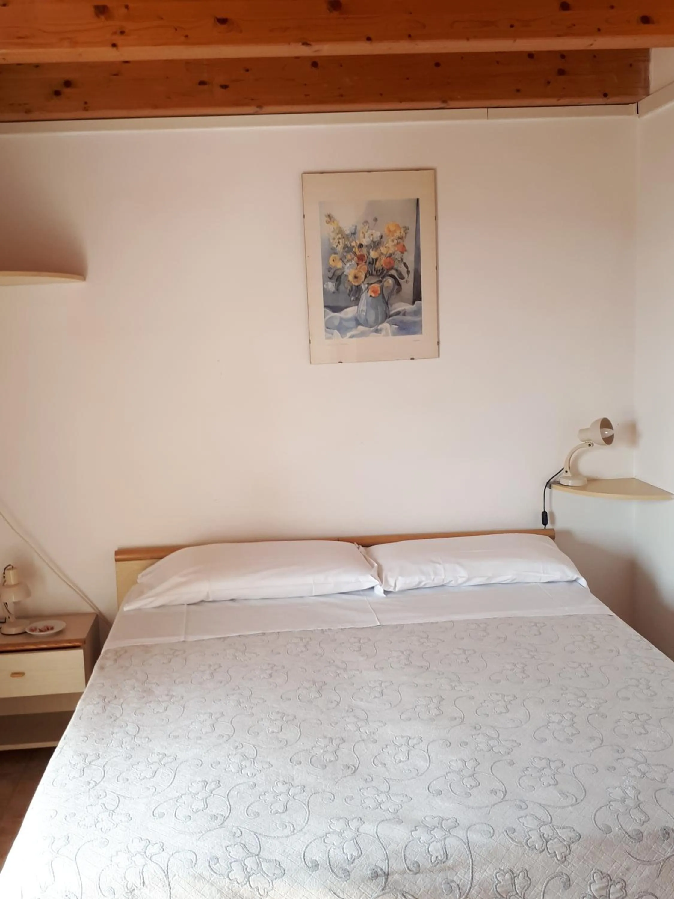 Bed in Hotel Villa Dina