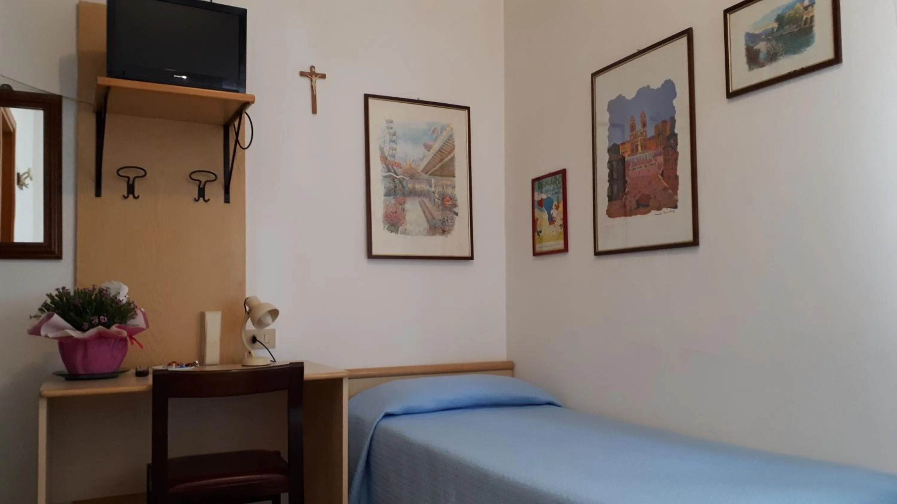 Bed in Hotel Villa Dina