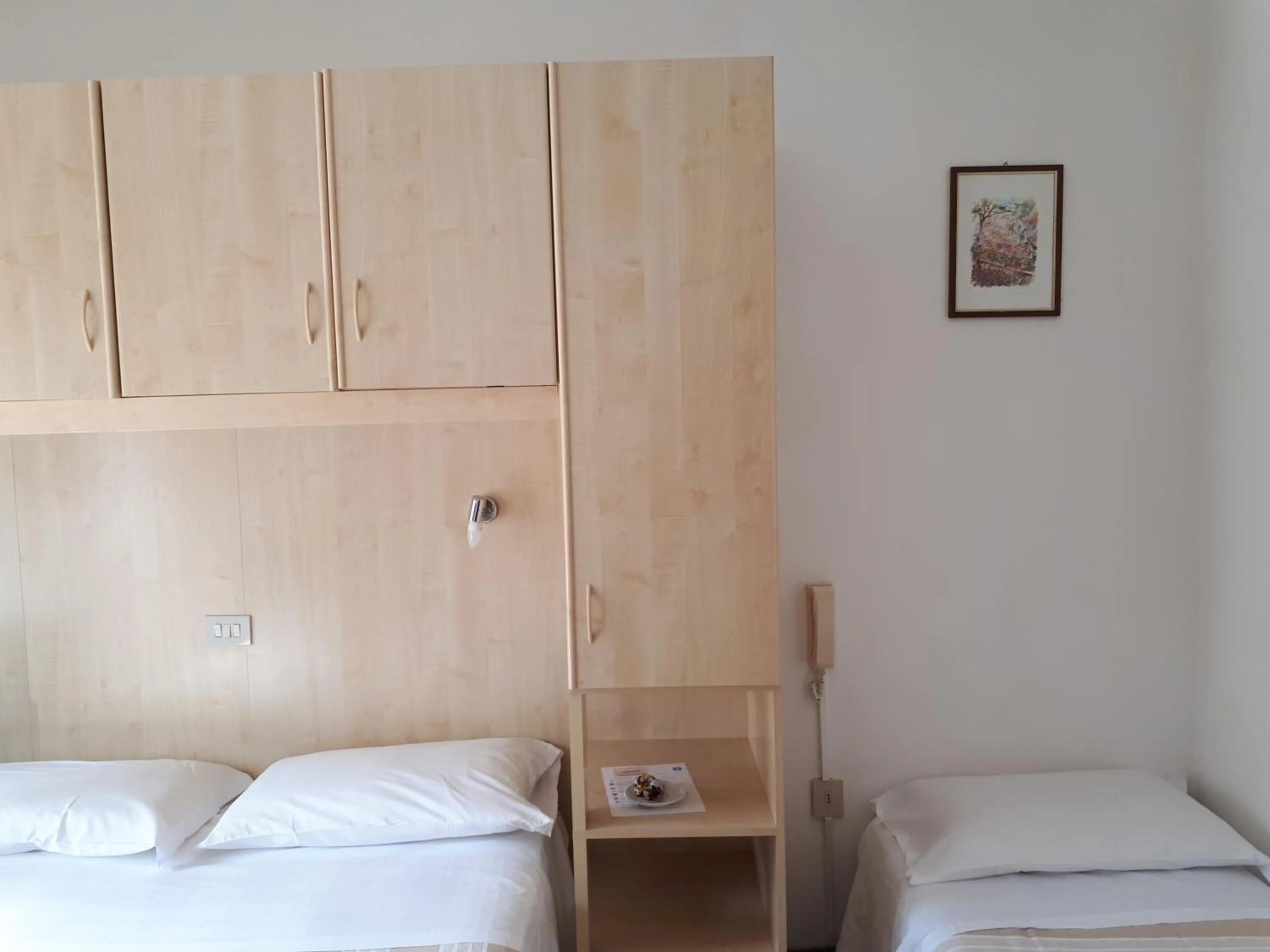 Bed in Hotel Villa Dina