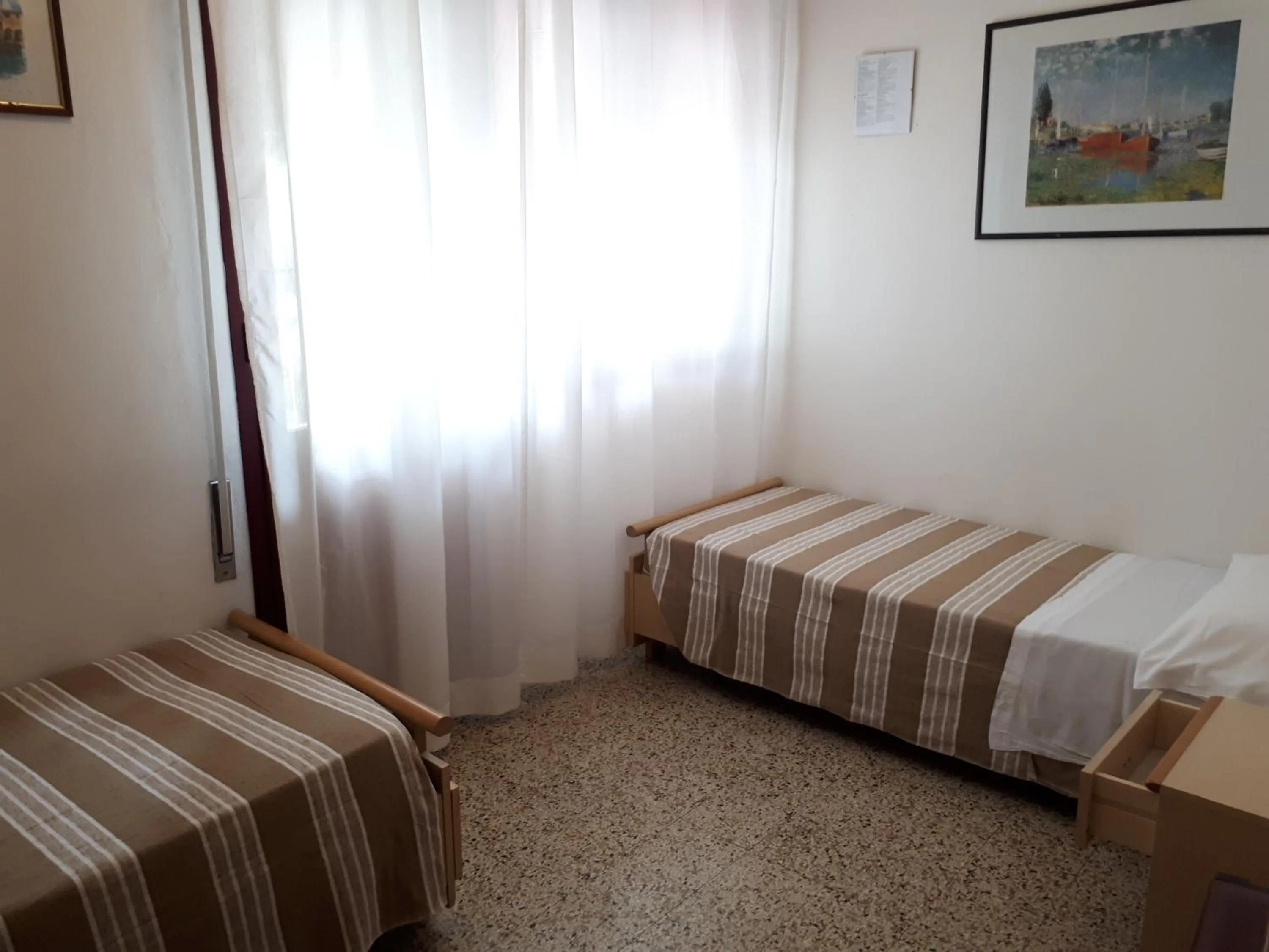 Bed in Hotel Villa Dina