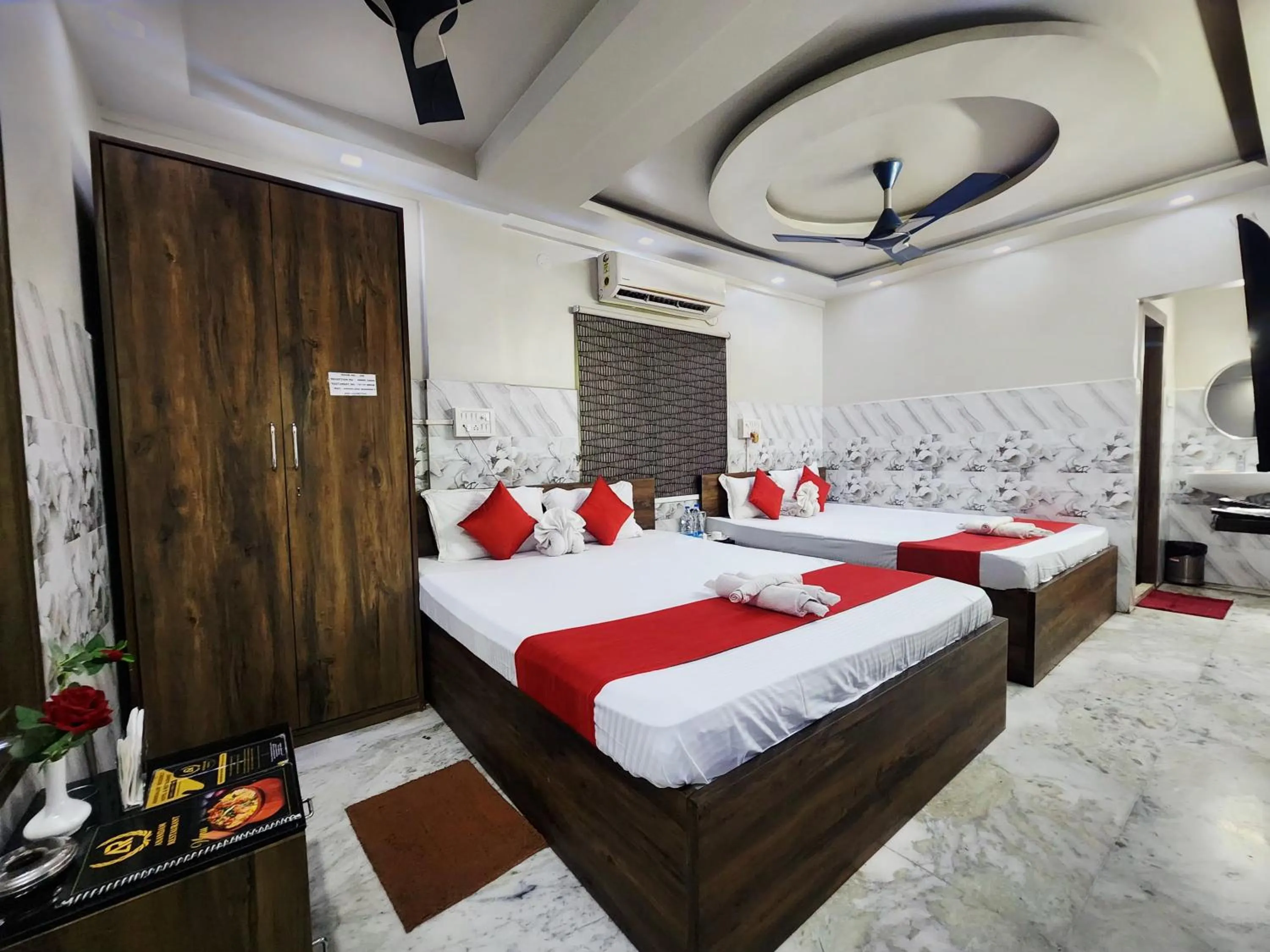 Bed in ANANDALOKE RESIDENCY