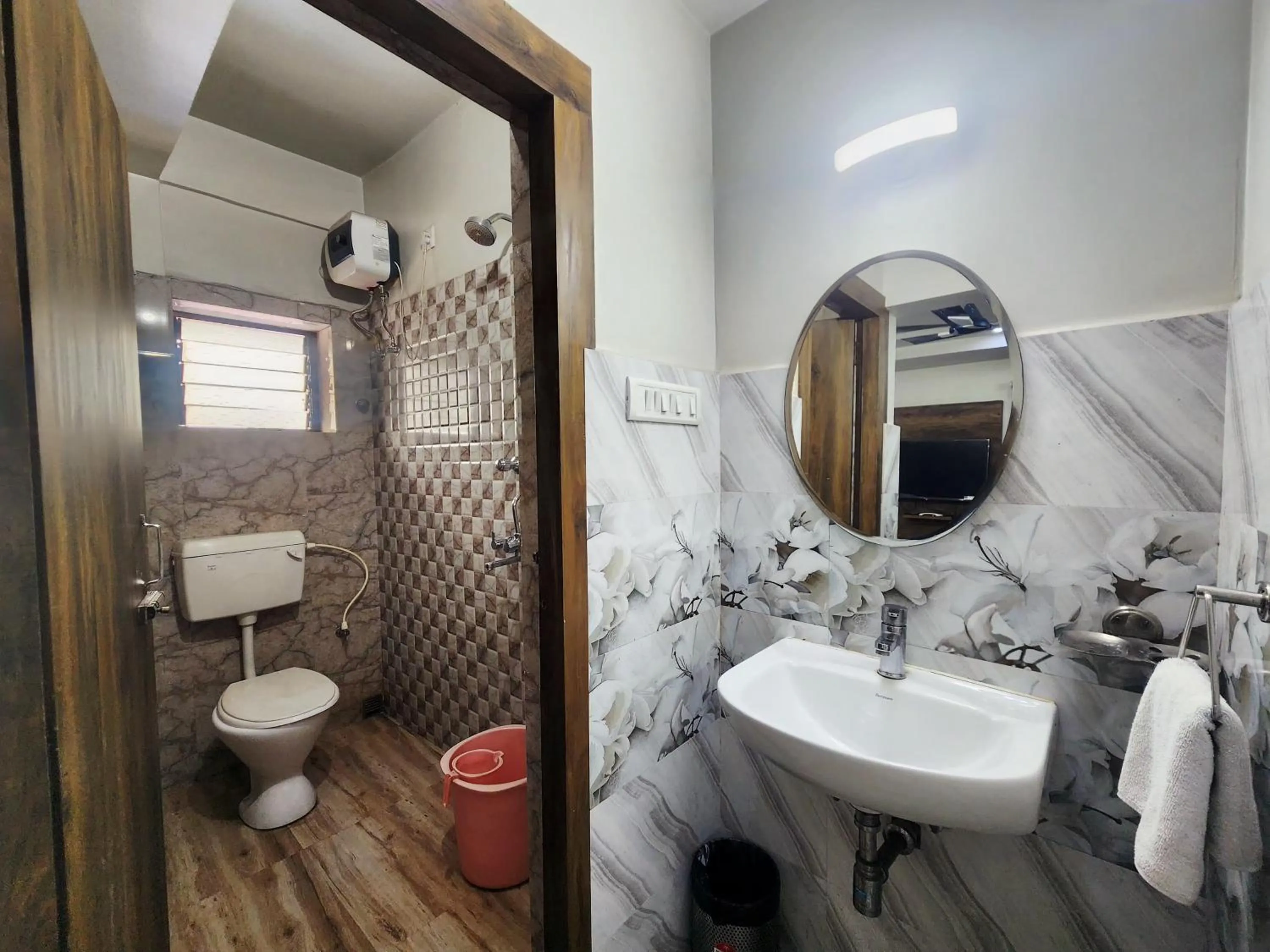 Toilet in ANANDALOKE RESIDENCY