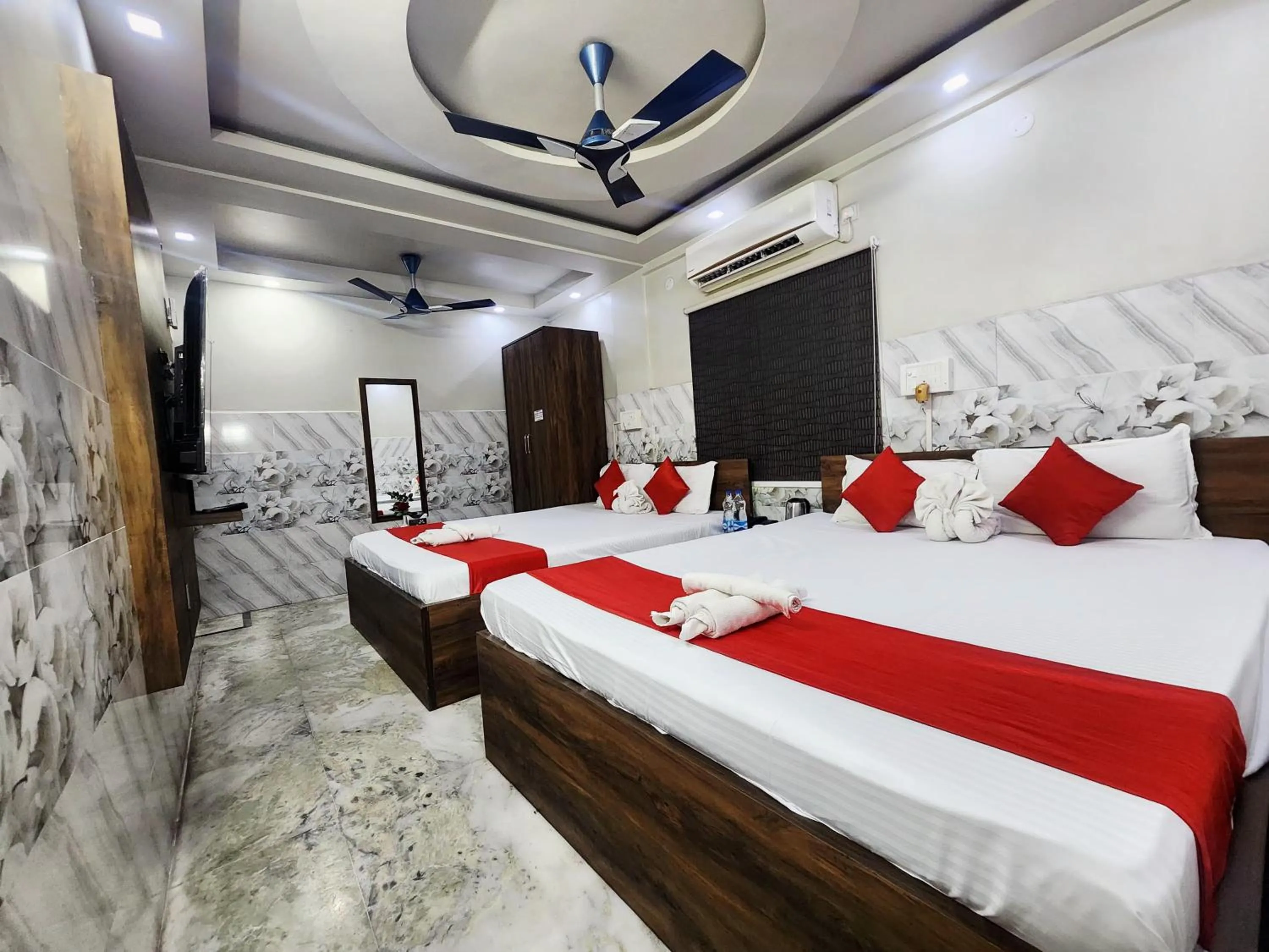 Bed in ANANDALOKE RESIDENCY