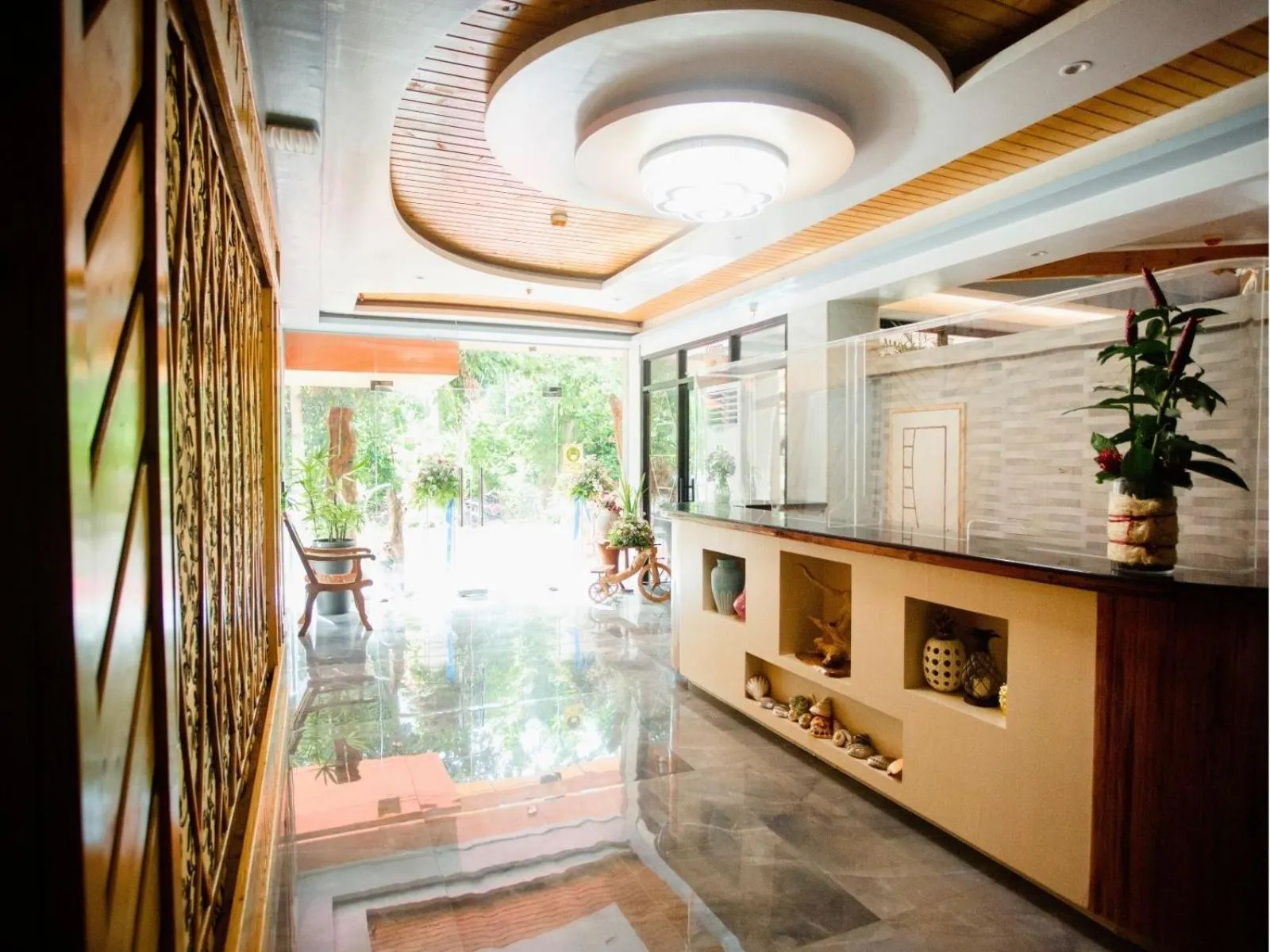 Lobby or reception in ARC Homes Hotel Panglao powered by Cocotel