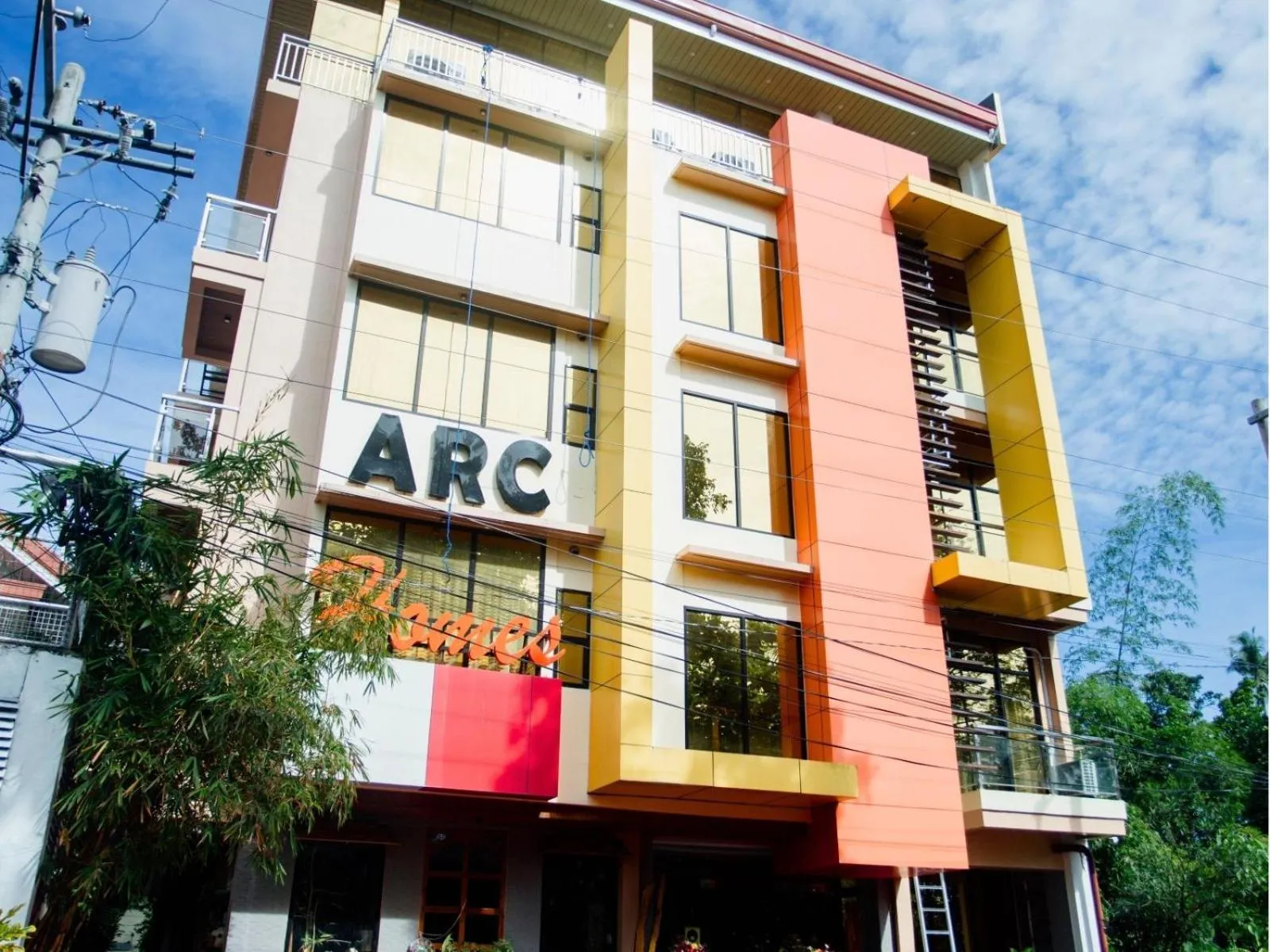 Property building in ARC Homes Hotel Panglao powered by Cocotel