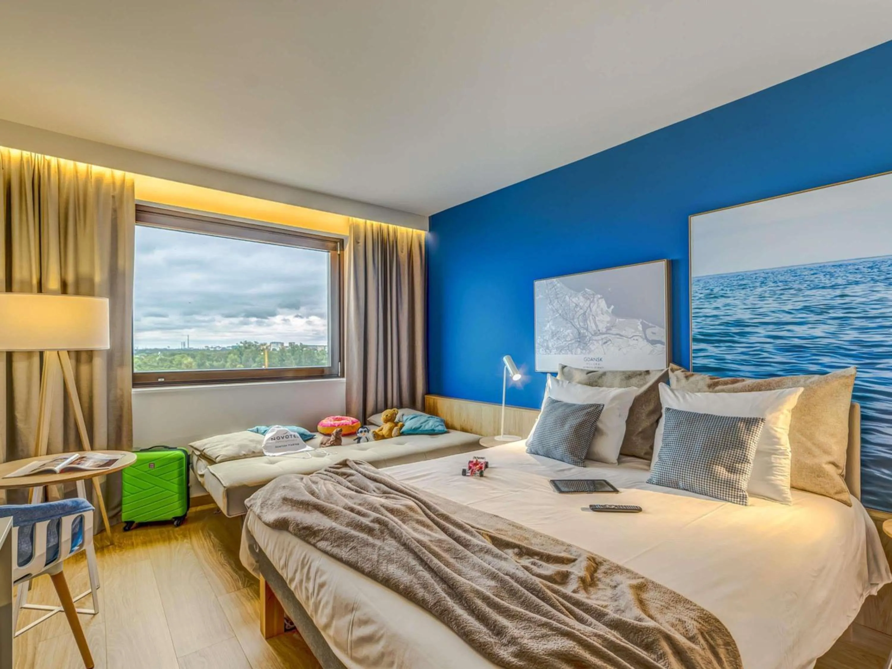 Bedroom, Bed in Novotel Gdańsk Marina