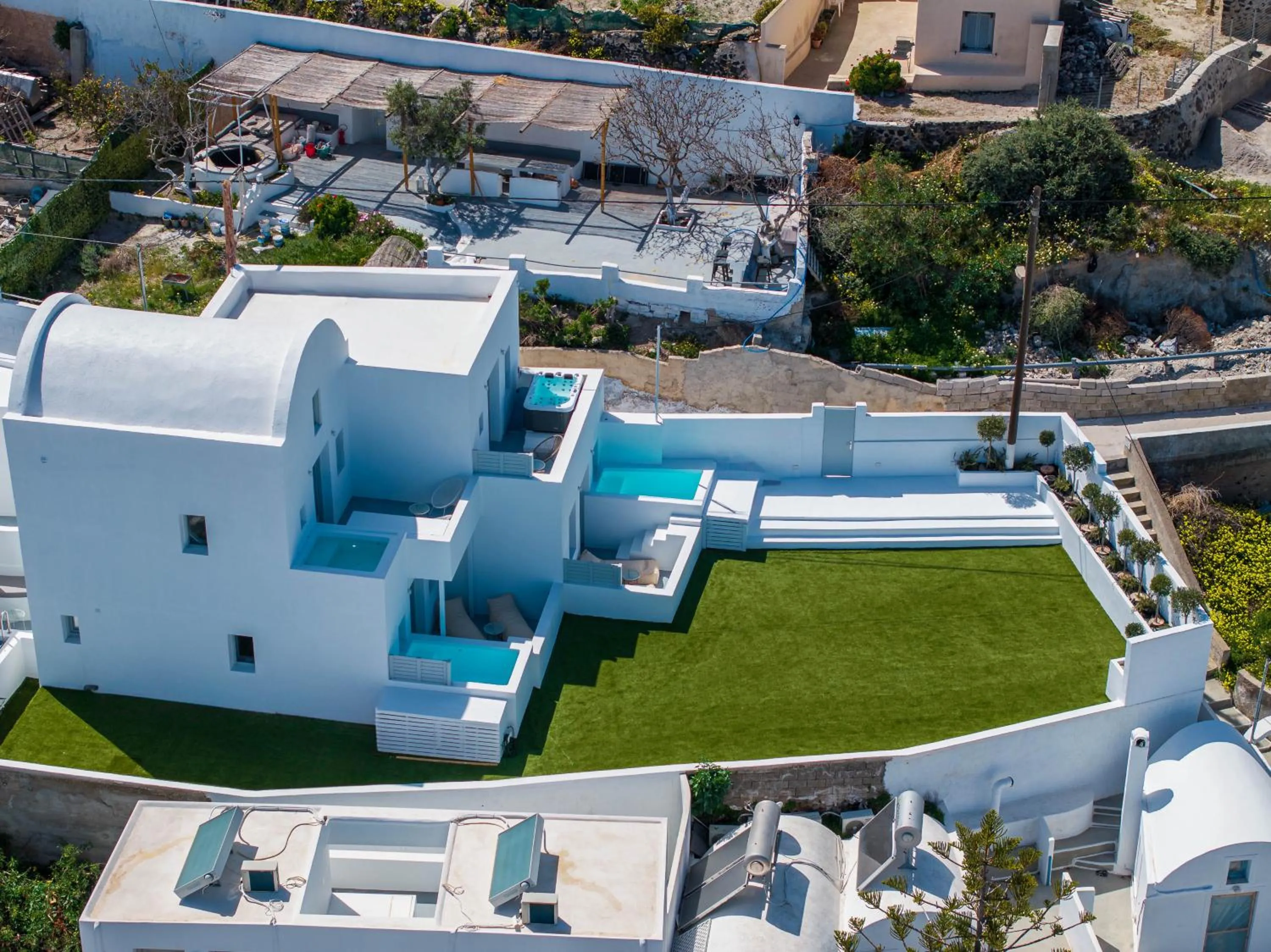 Property building in Cycladic Suites & Spa