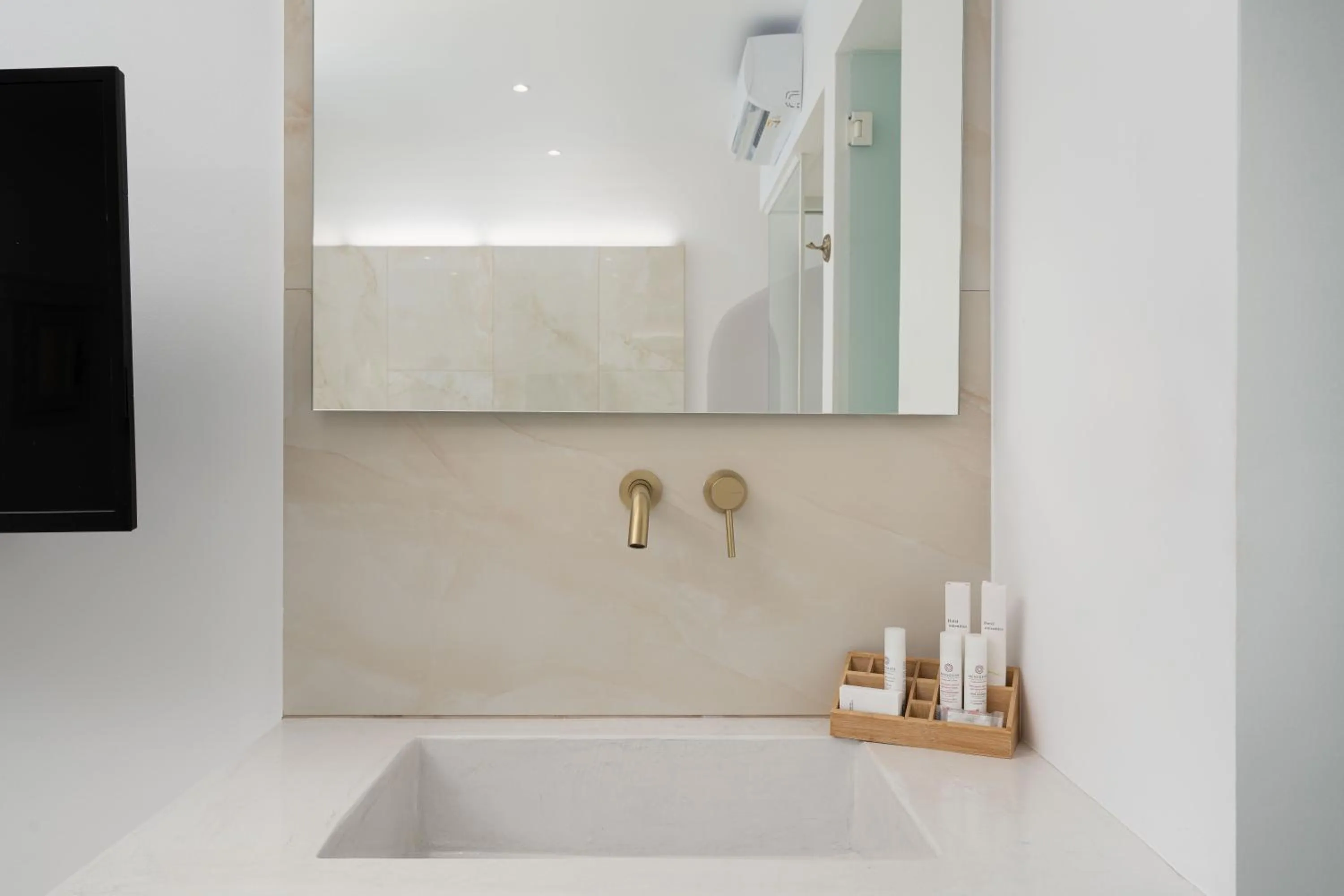 Bathroom in Cycladic Suites & Spa