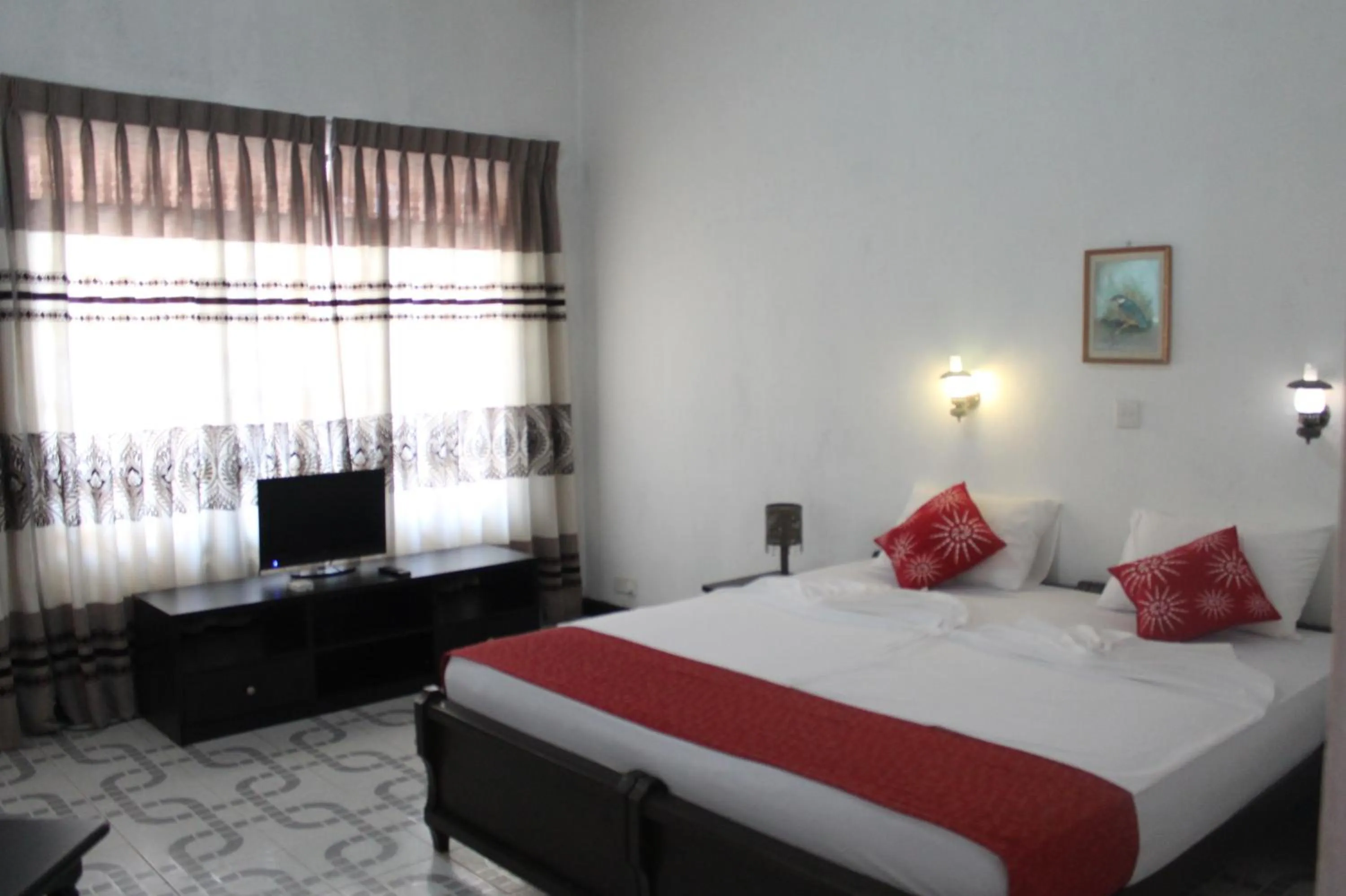 Bed in Hotel Thai Lanka