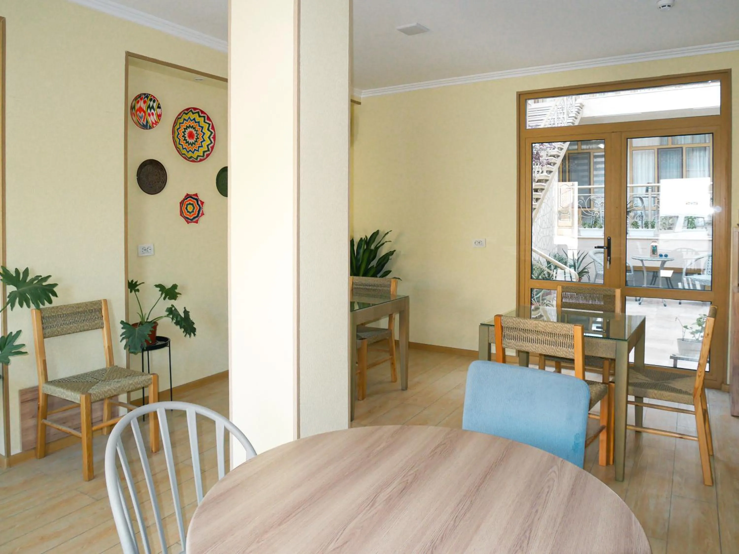 Dining area in Oasis Boutique