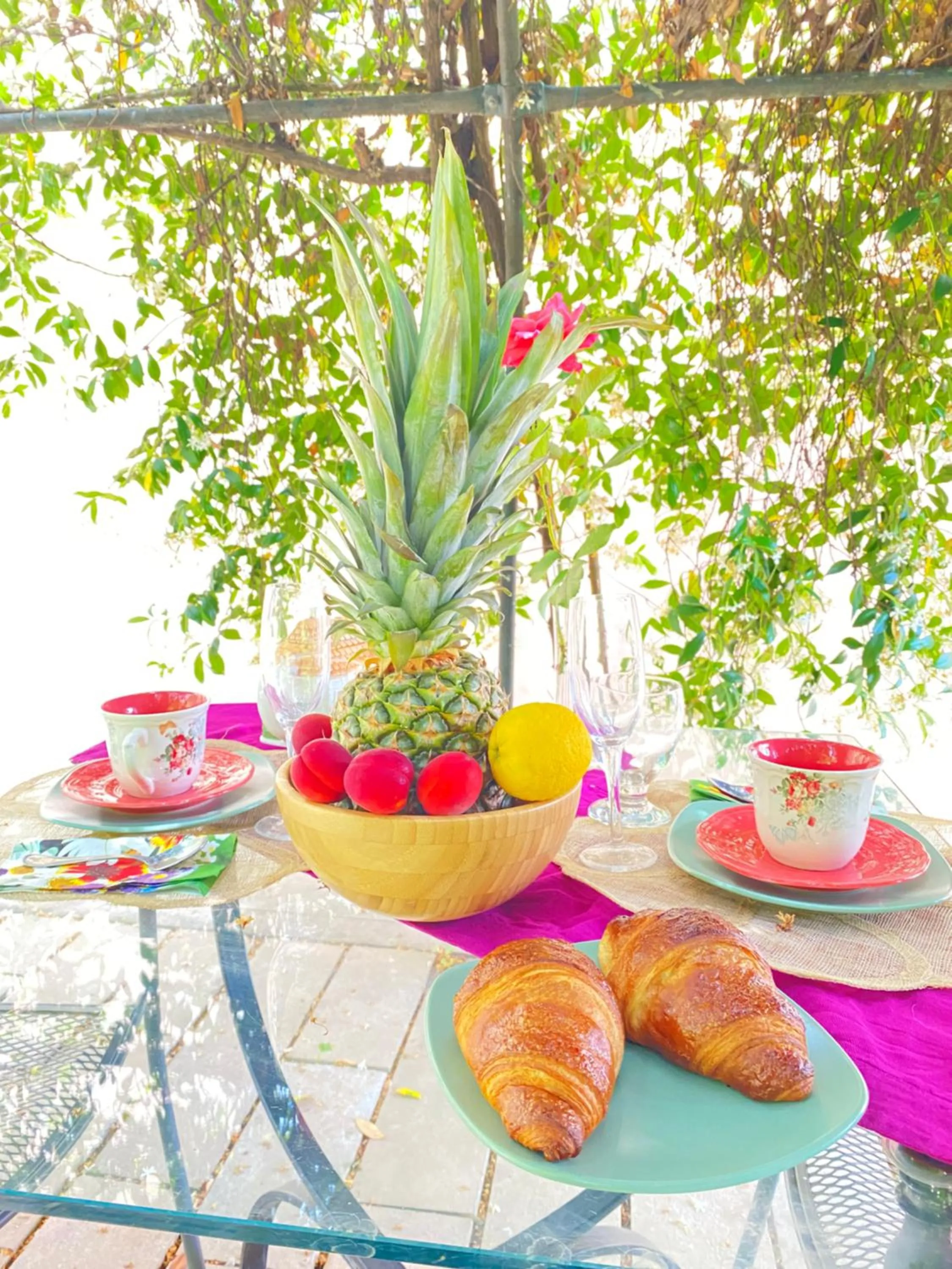 Food and drinks in Casabiancalana Boutique