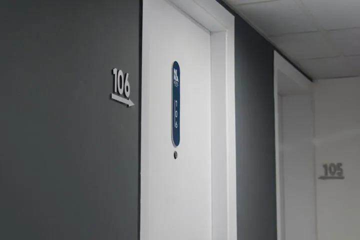 Facade/entrance in Hotel Nina