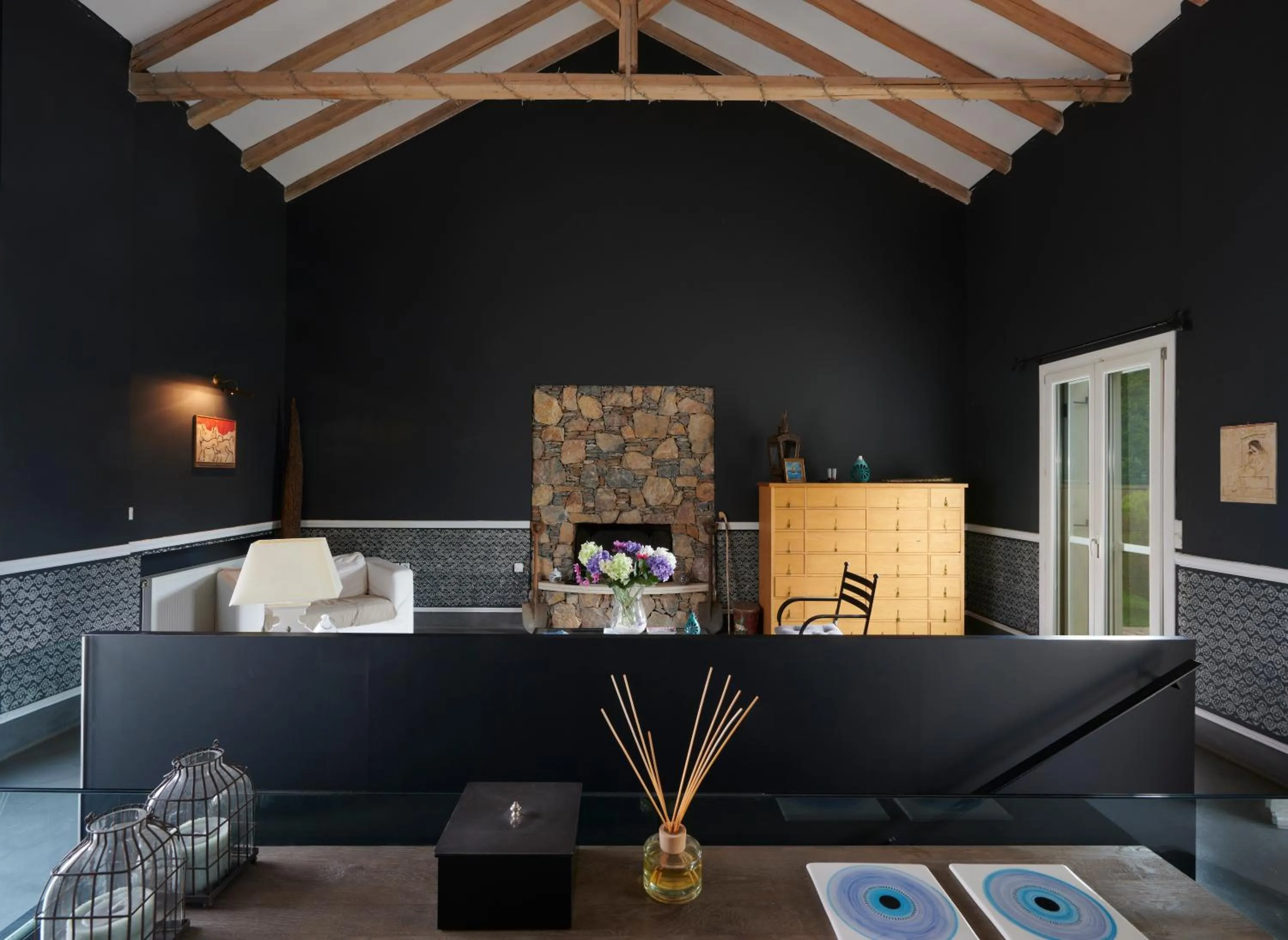 Living room in Varaba Country House