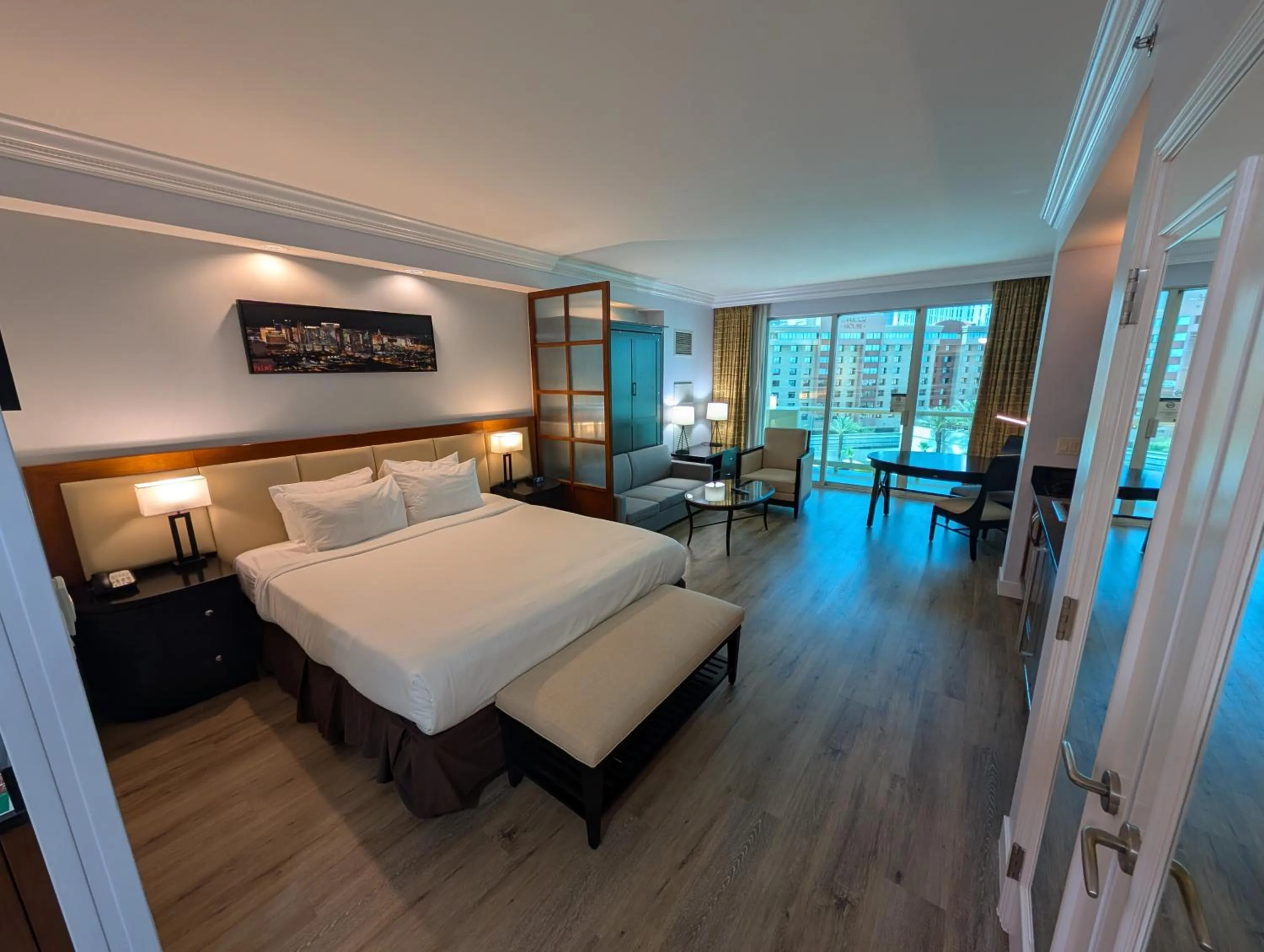 Elite Remodeled Deluxe Studio With Balcony in Jet Luxury Elite at The Signature