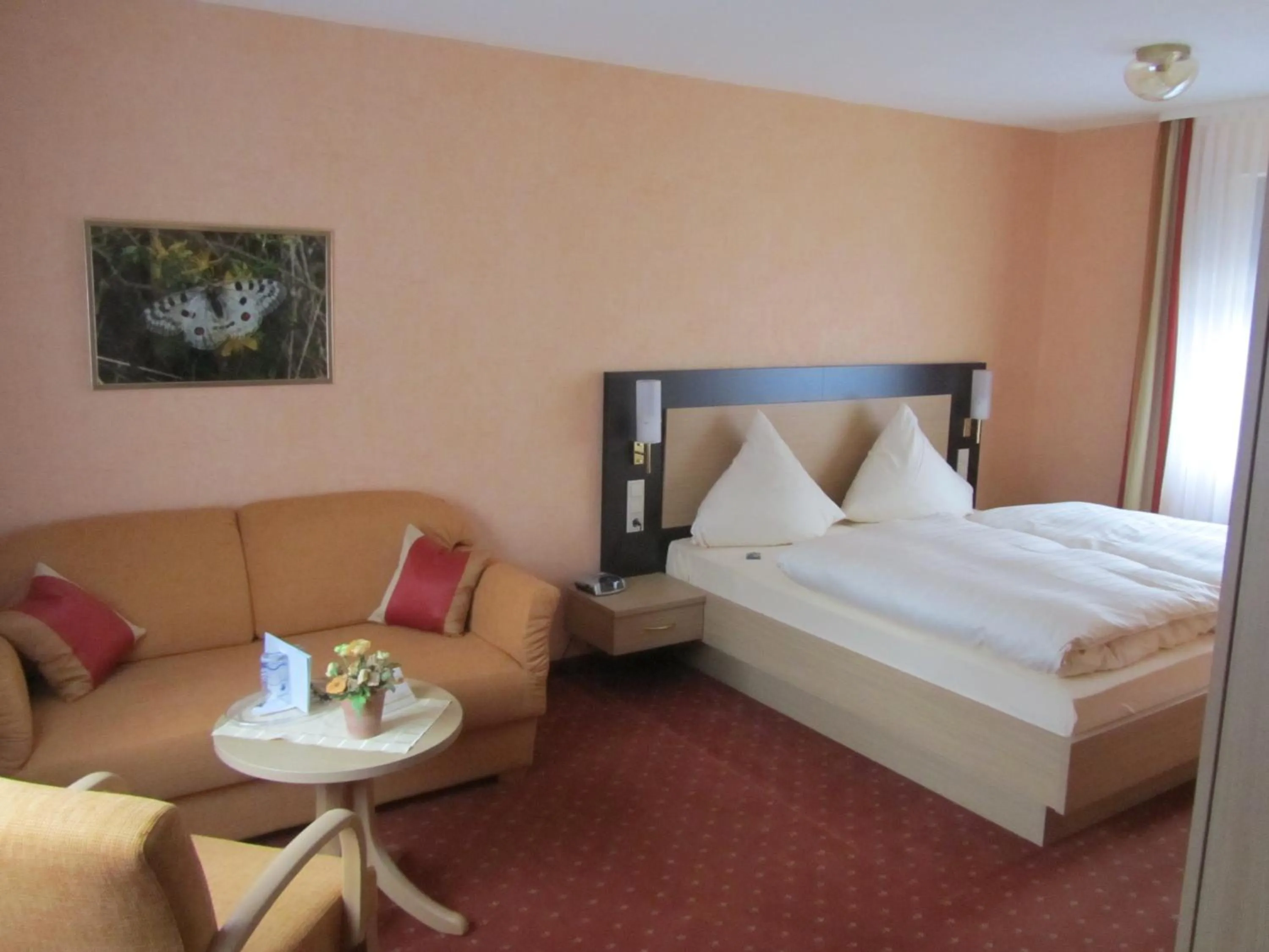 TV and multimedia, Bed in Weinhaus Berg