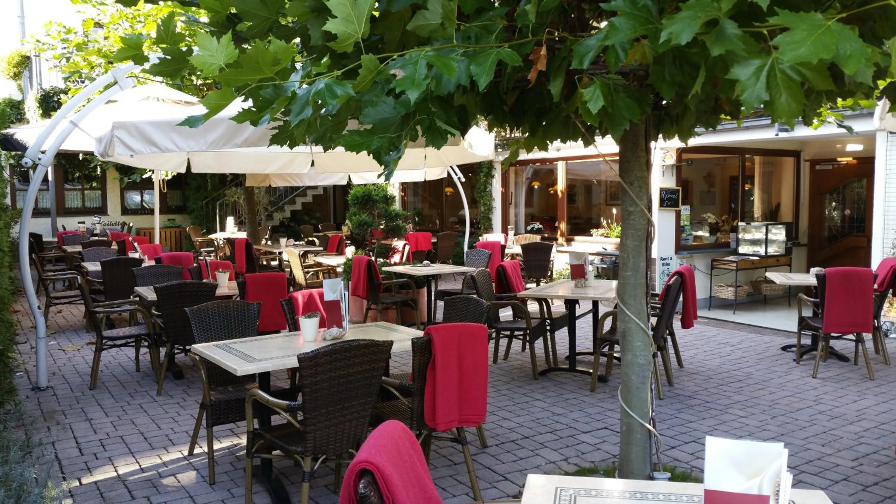 Balcony/Terrace in Weinhaus Berg