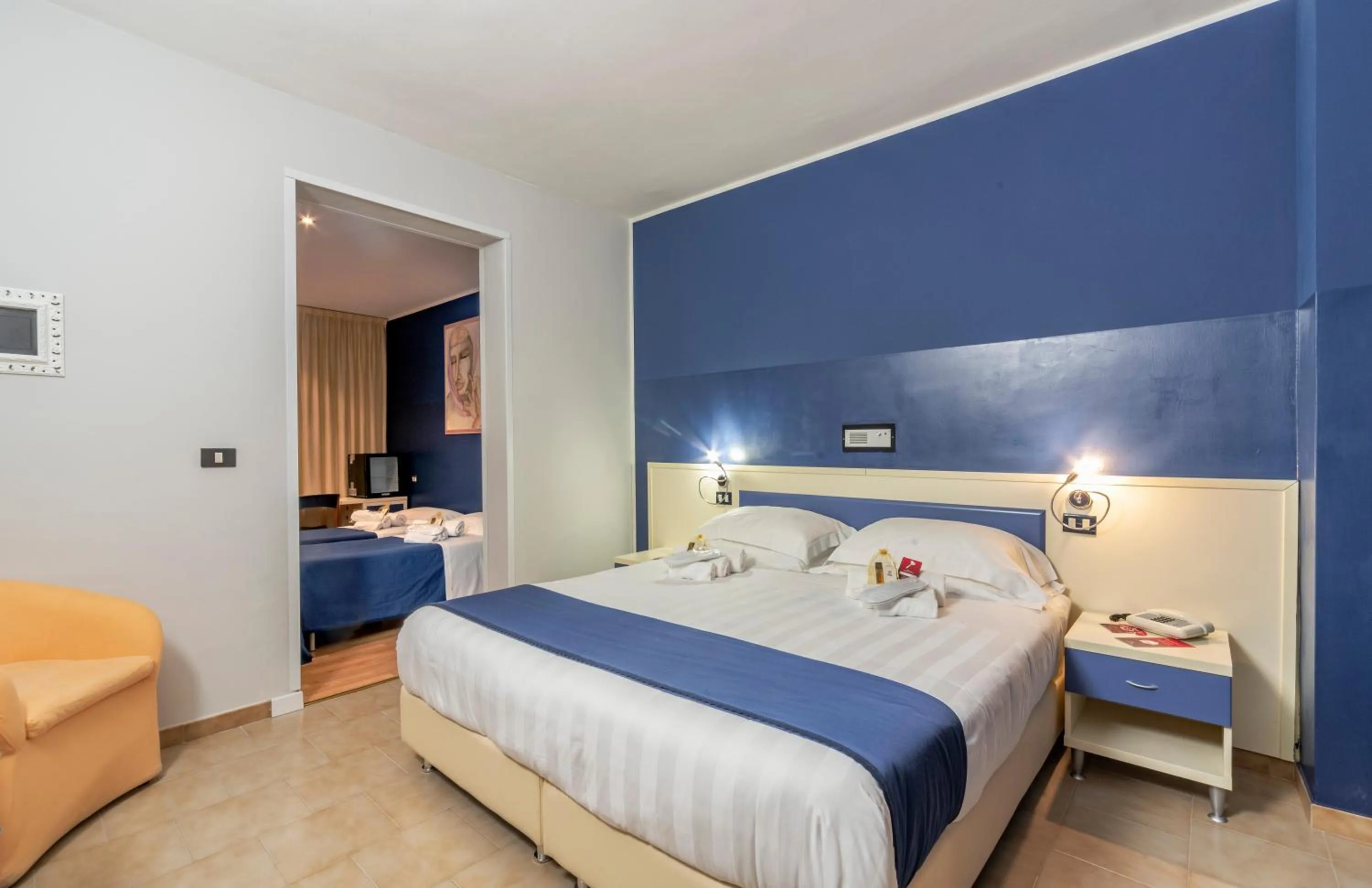 Bed in El Patio Hotel