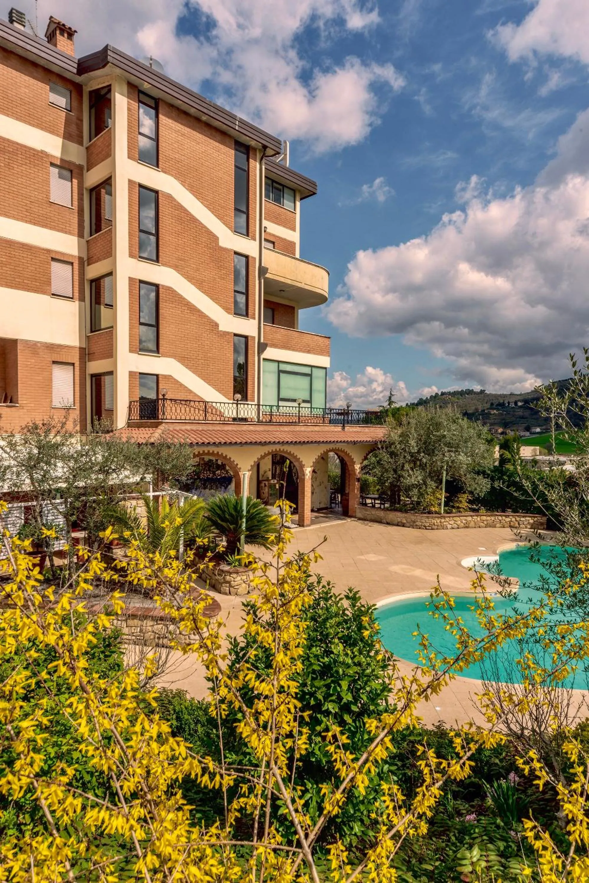 Property building in El Patio Hotel