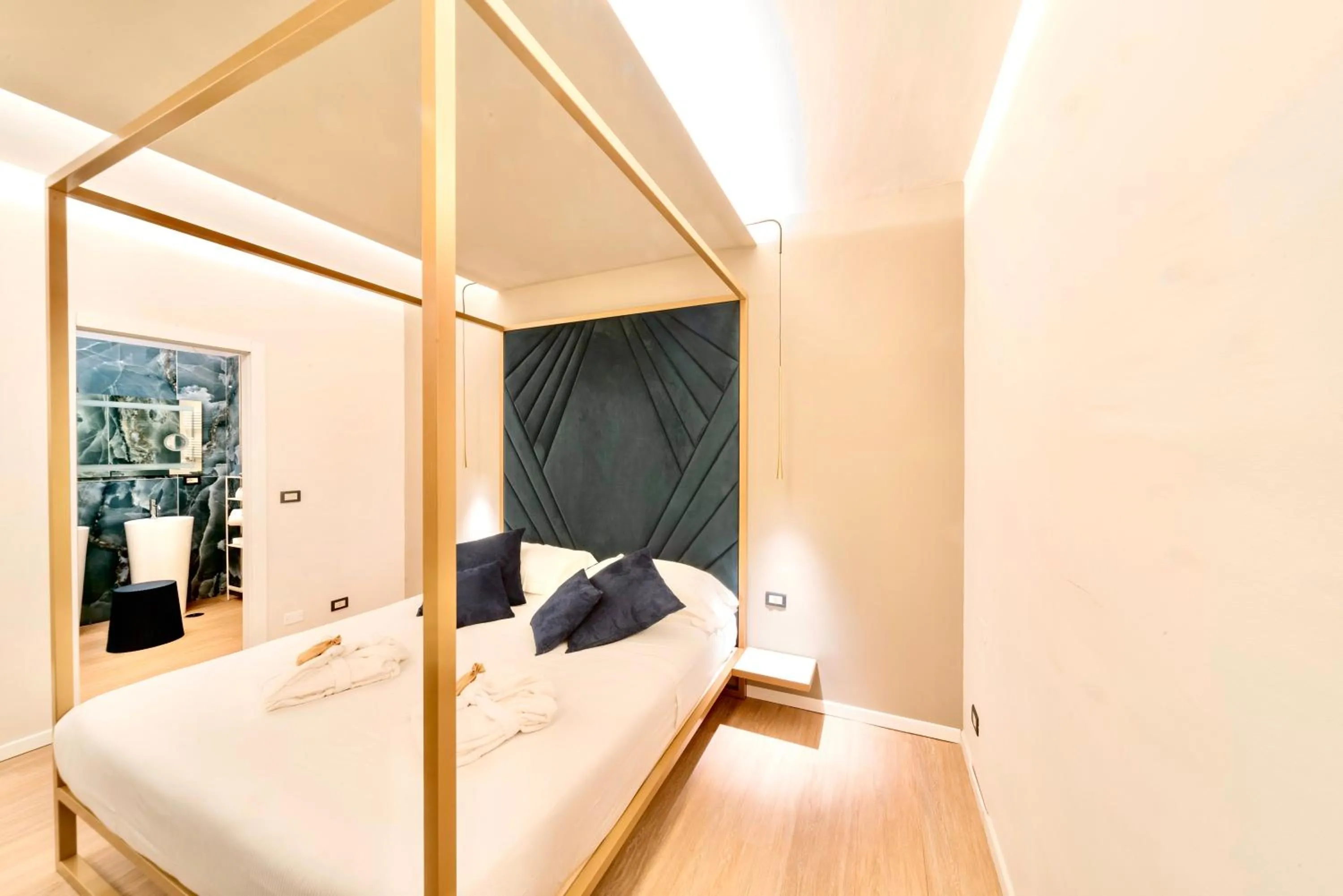 Bed in El Patio Hotel