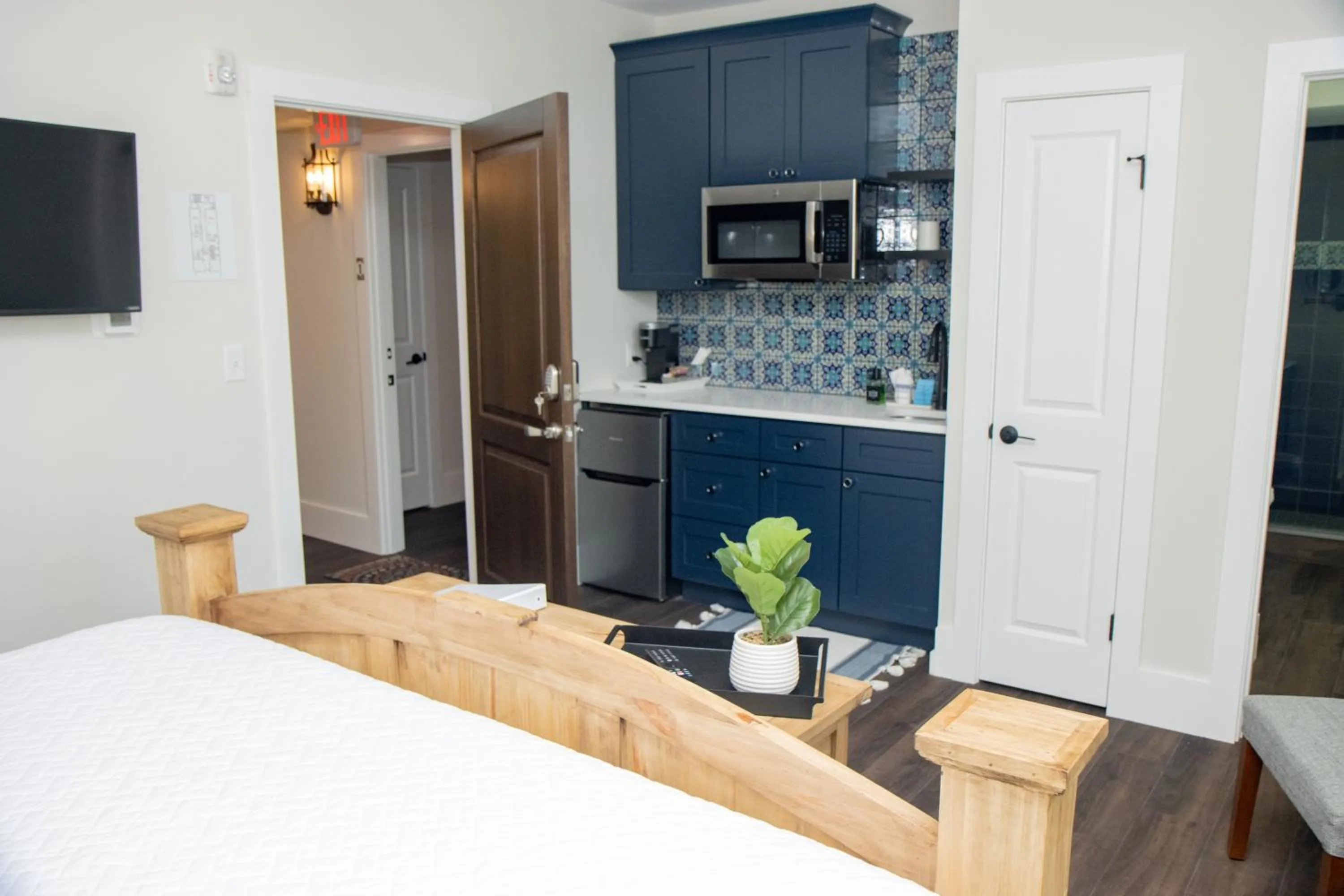 Kitchen or kitchenette, Bed in Pomar House