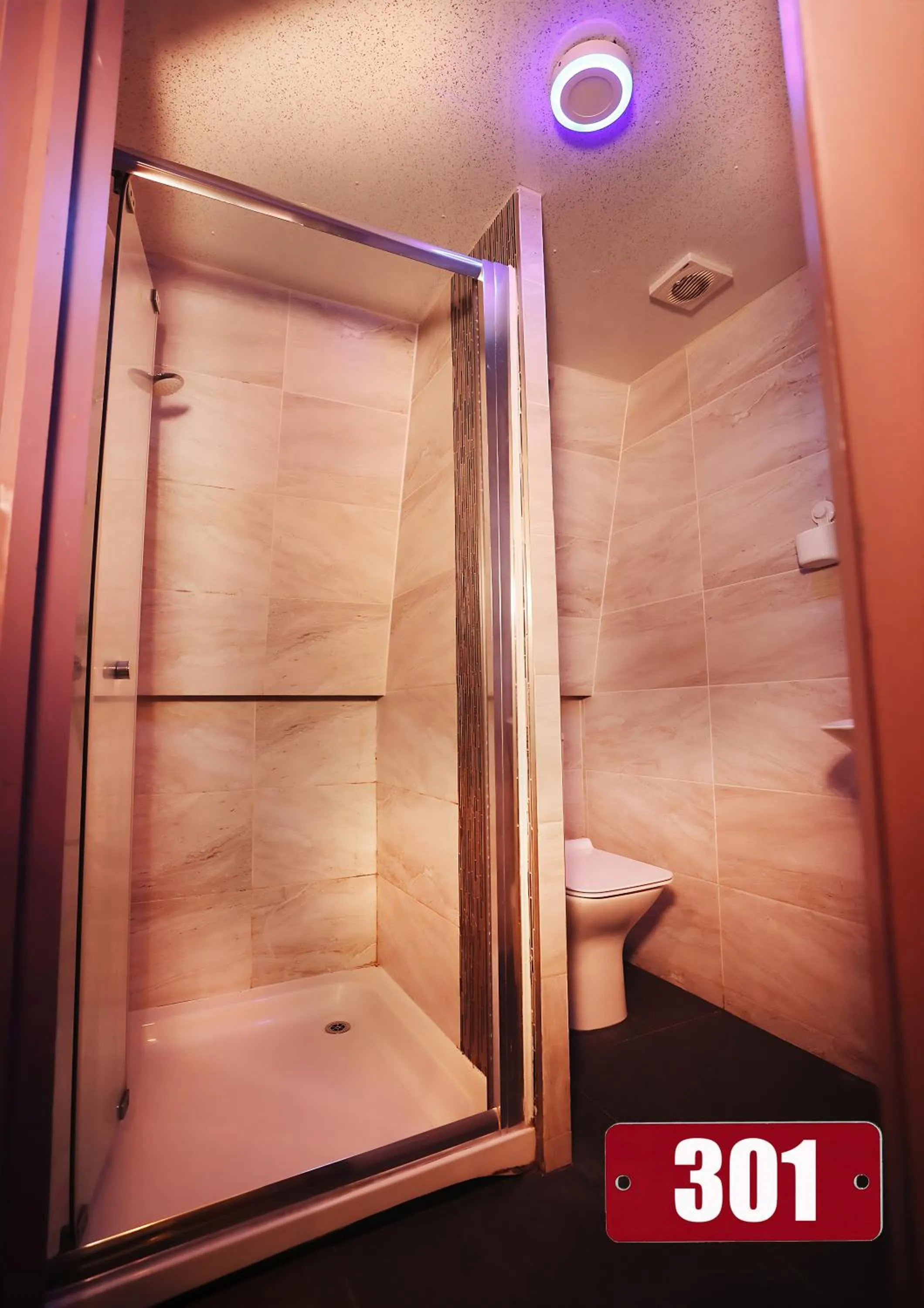 Shower in Private Boutique Apartments London
