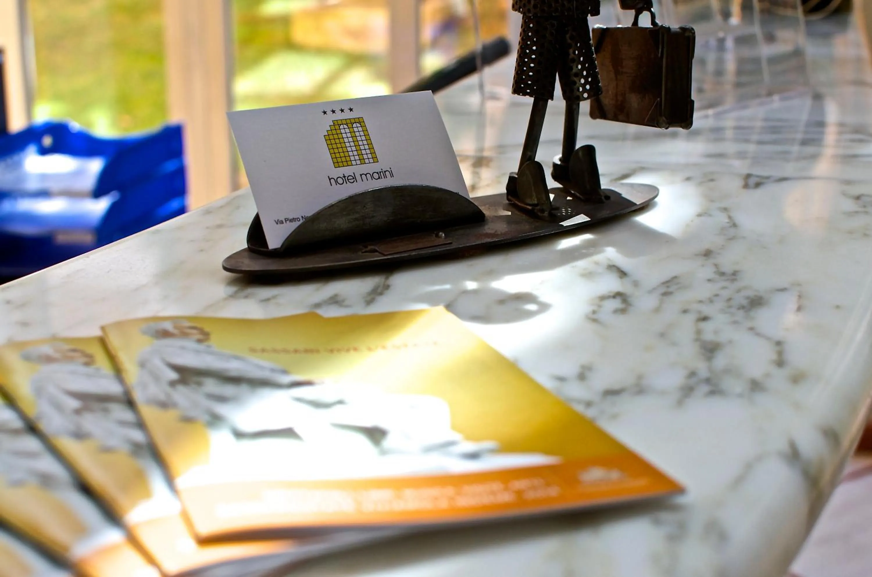 Lobby or reception in Hotel Marini