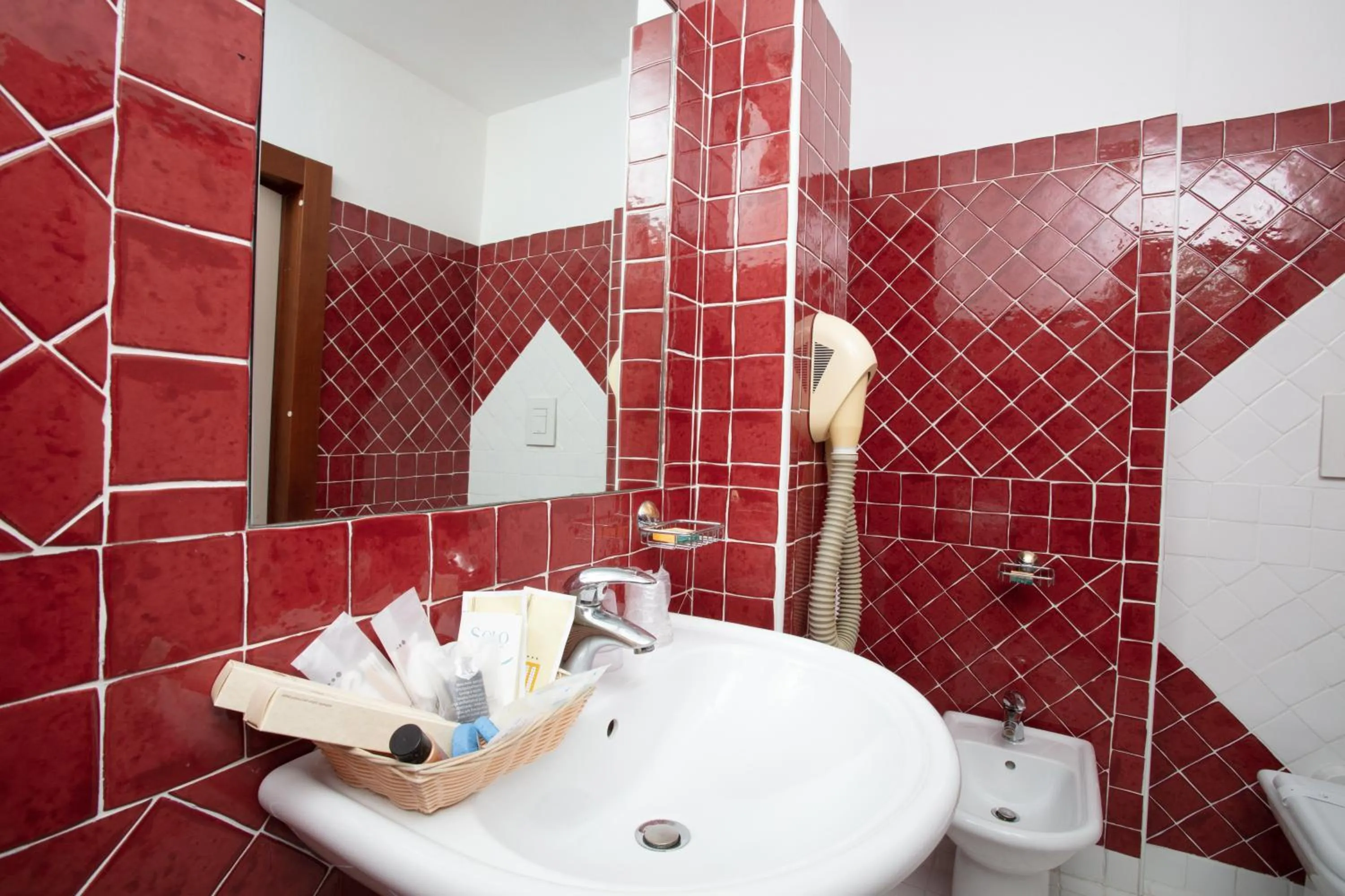 Bathroom in Hotel Marini