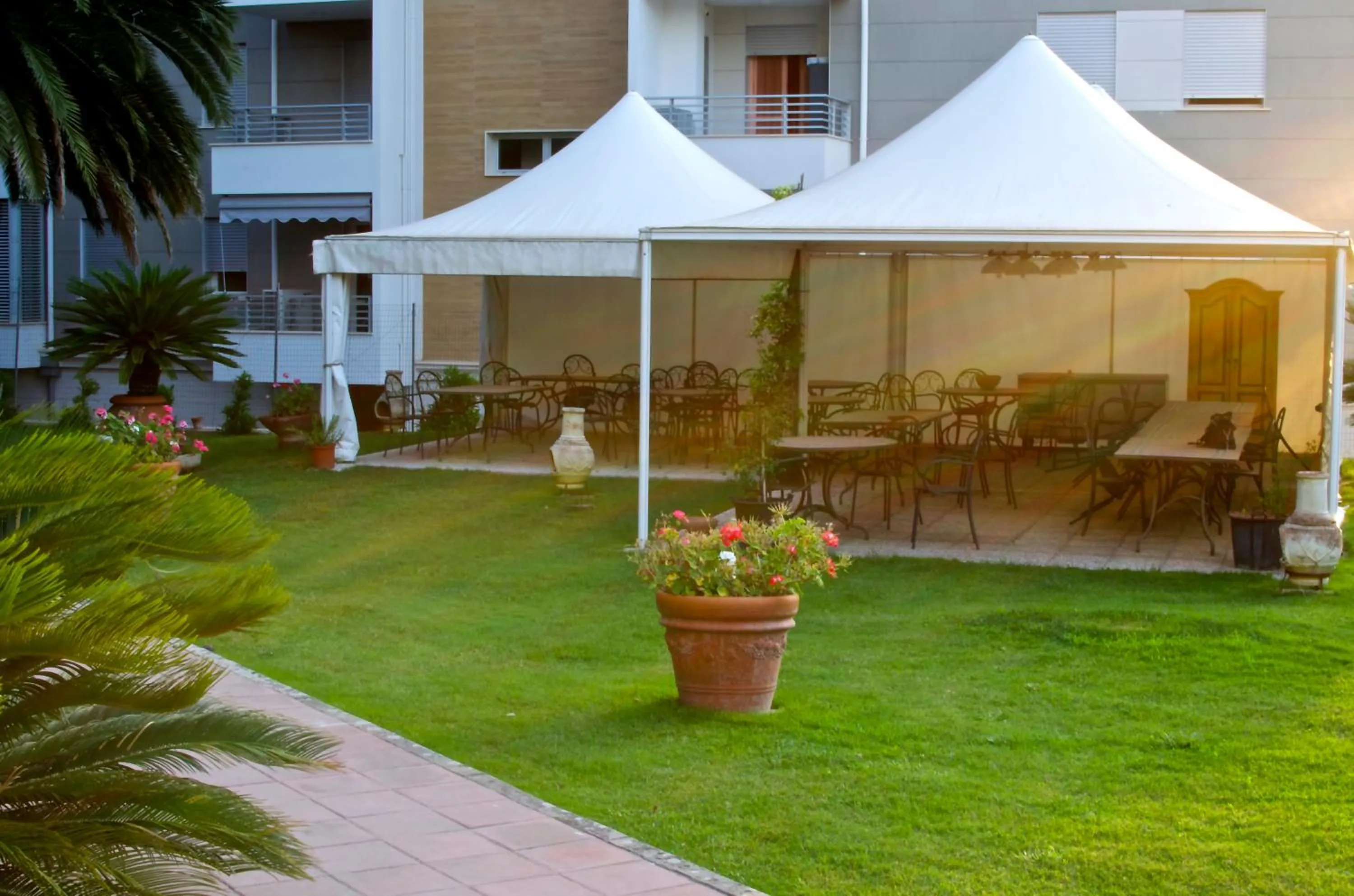 Garden in Hotel Marini