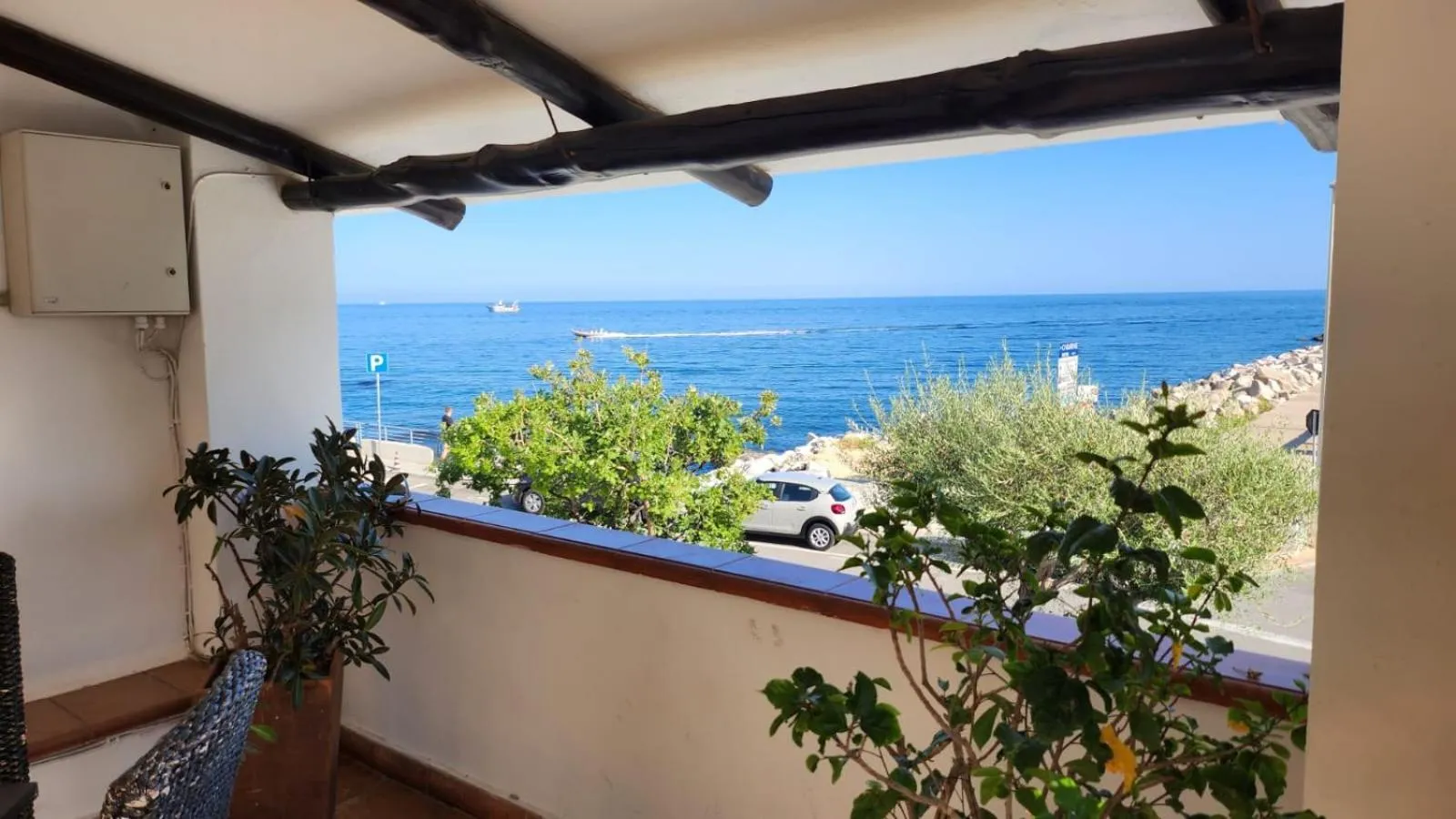 Balcony/Terrace in Hotel Pop