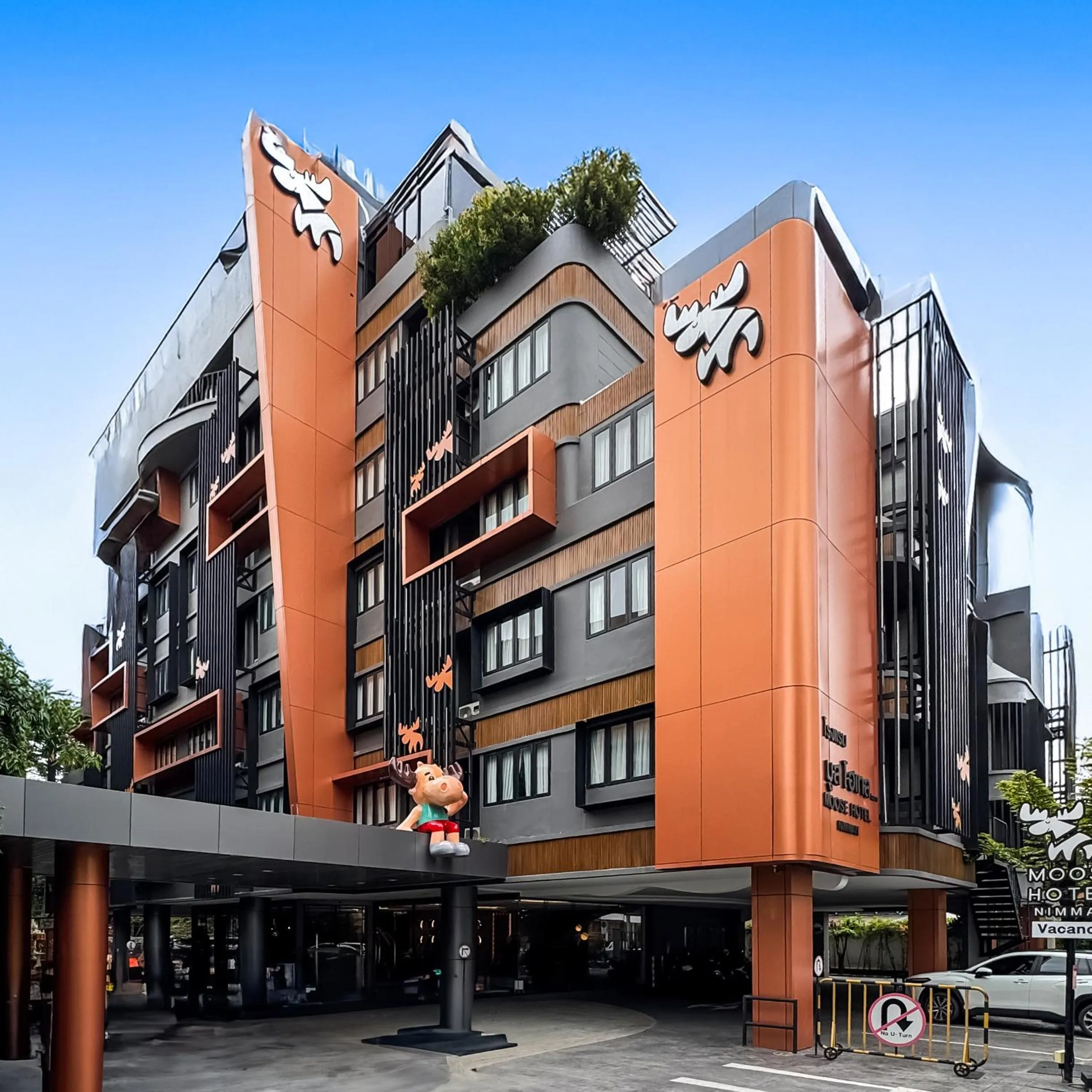 Property building in Moose Hotel Nimman