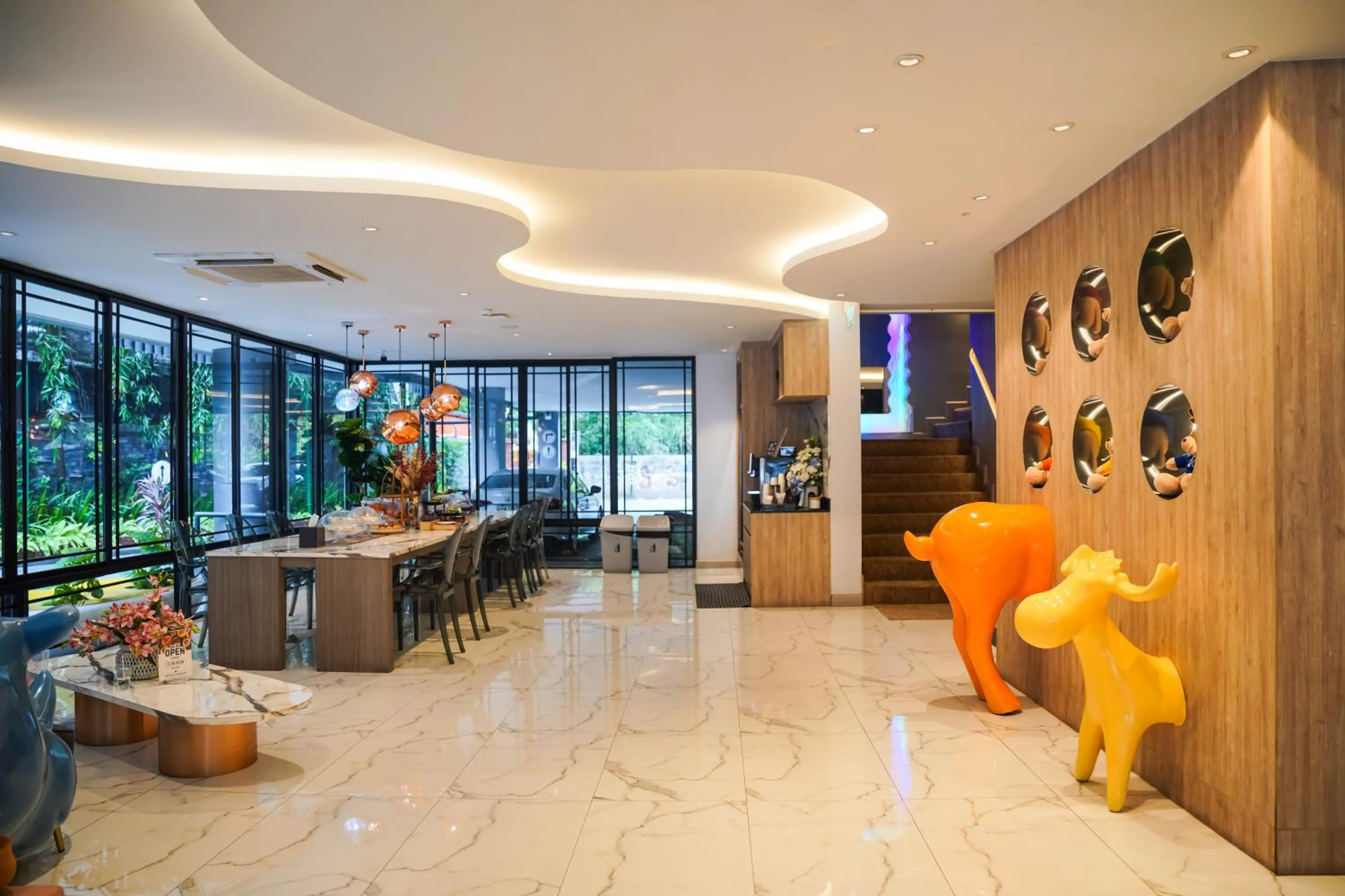 Lobby or reception in Moose Hotel Nimman