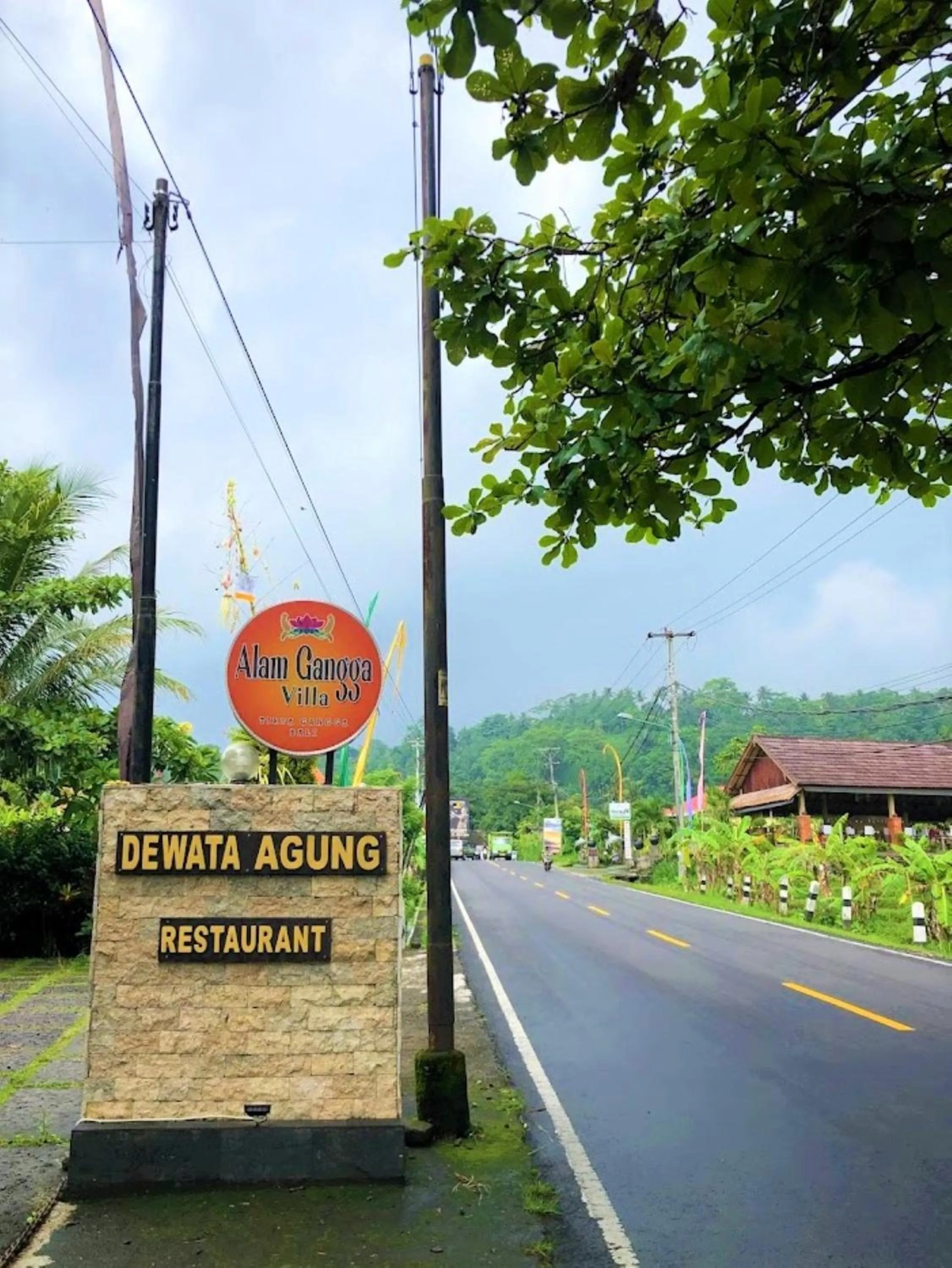 Facade/entrance in AlamGangga Villas Tirta Gangga