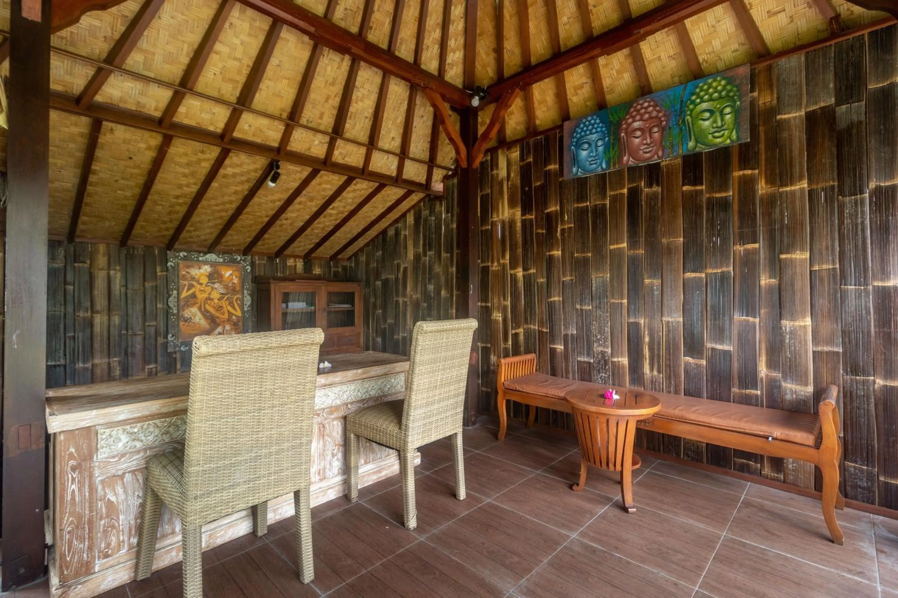 Lobby or reception in AlamGangga Villas Tirta Gangga