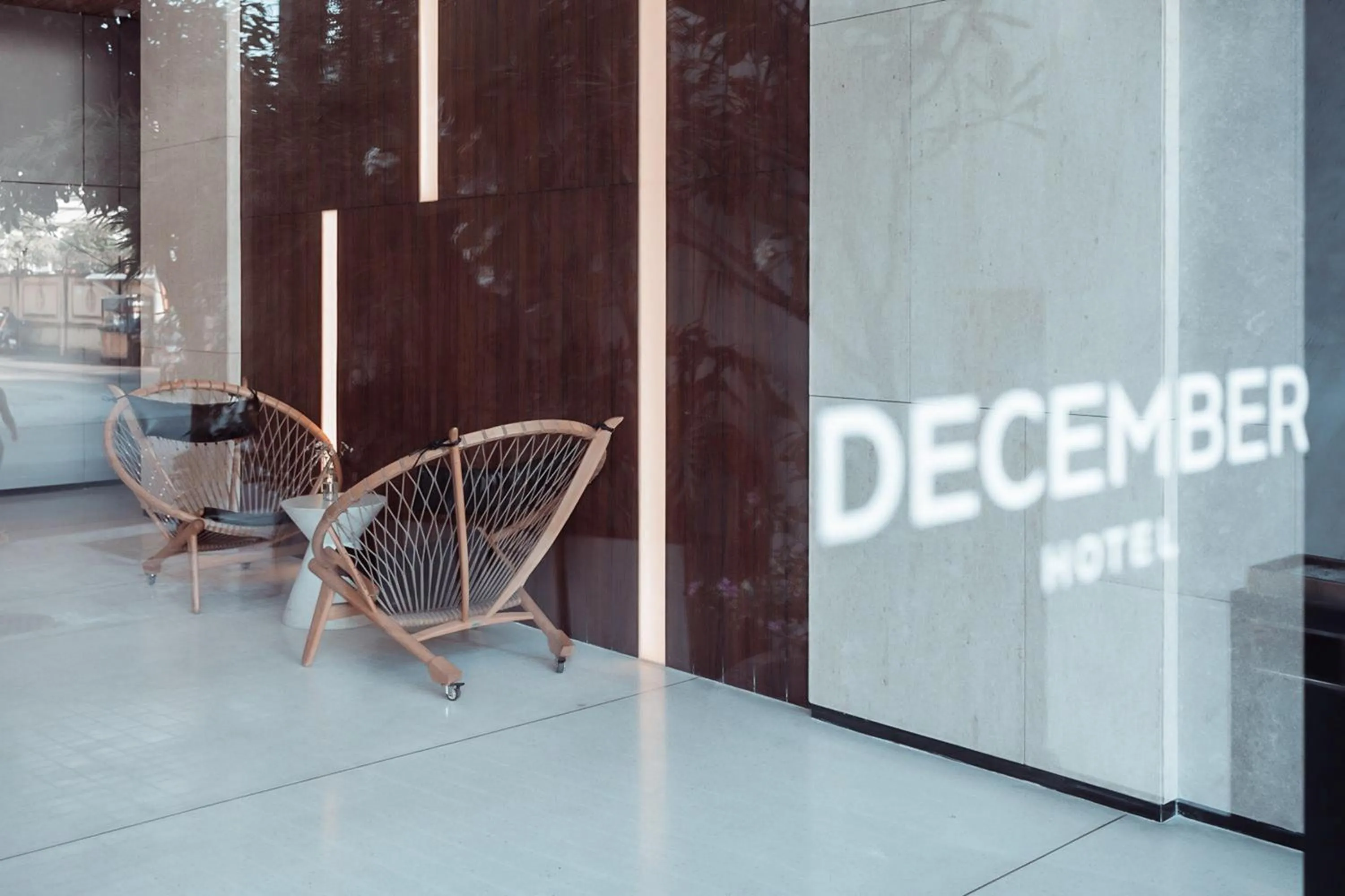 Lobby or reception in December Hotel