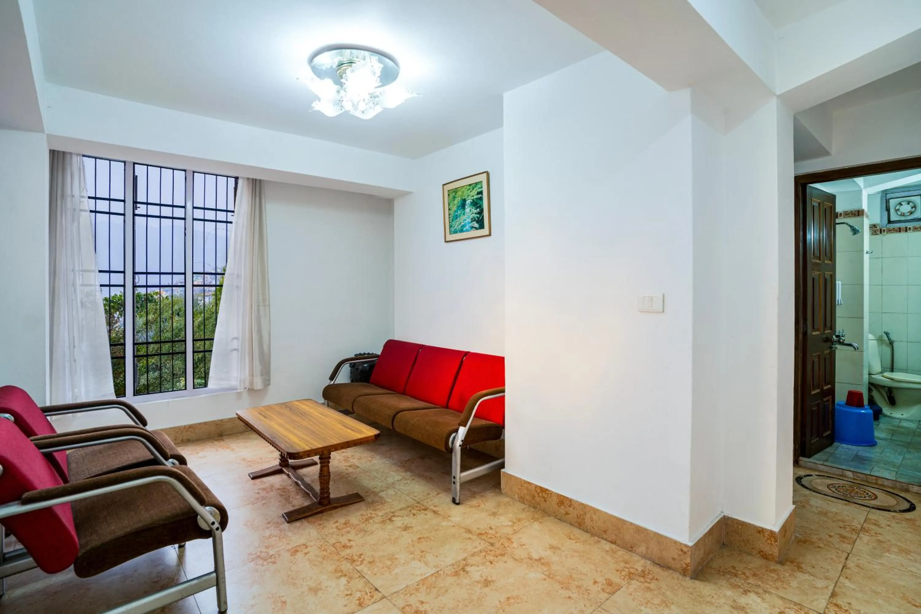 Seating area in Sharolyn Boutique Hotel