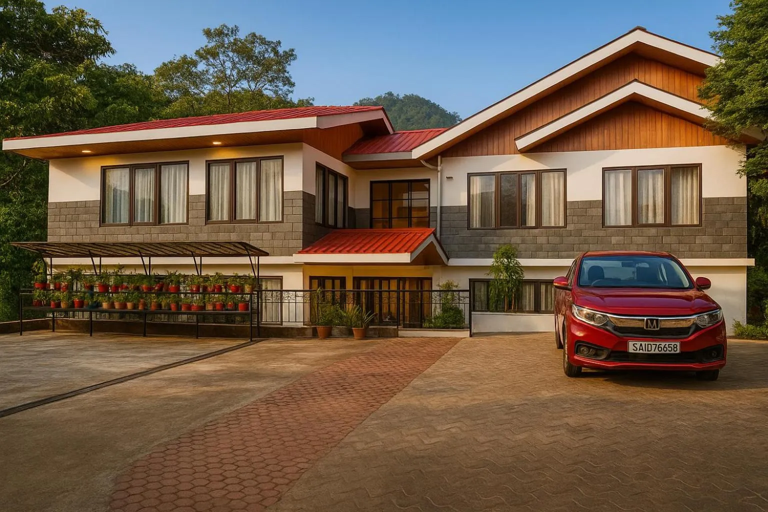 Property building in Sparrow Cherry Resort 2 min walk To MG Marg