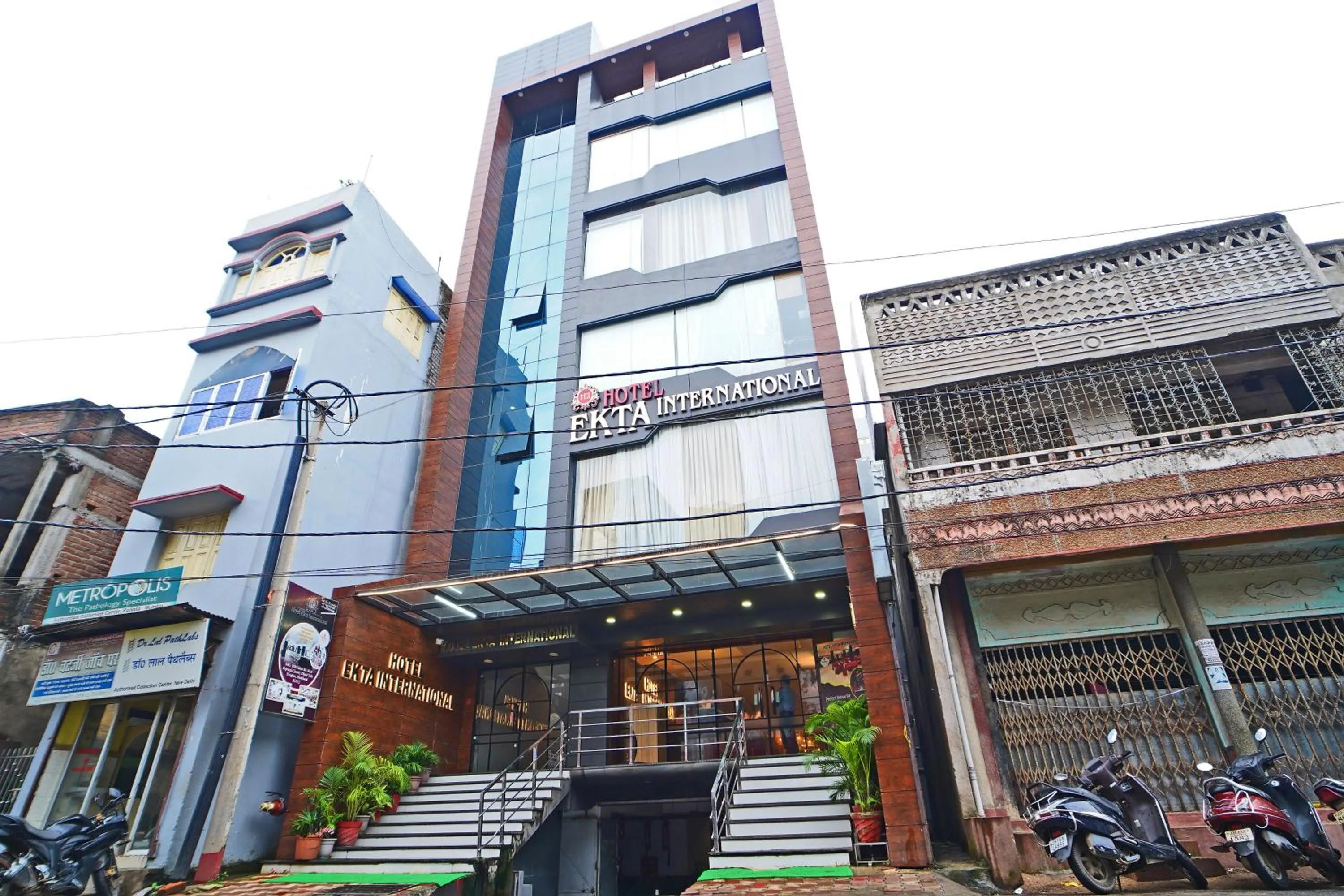 Property building in Hotel Ekta International !! 300 Mts From BABA BAIDYANATH DHAM TEMPLE !!