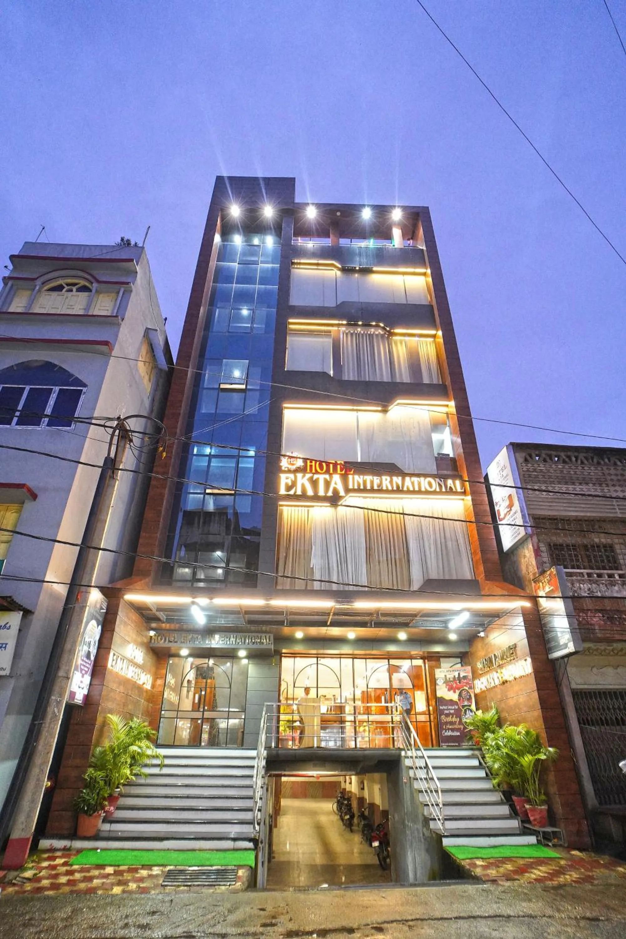 Property building in Hotel Ekta International !! 300 Mts From BABA BAIDYANATH DHAM TEMPLE !!
