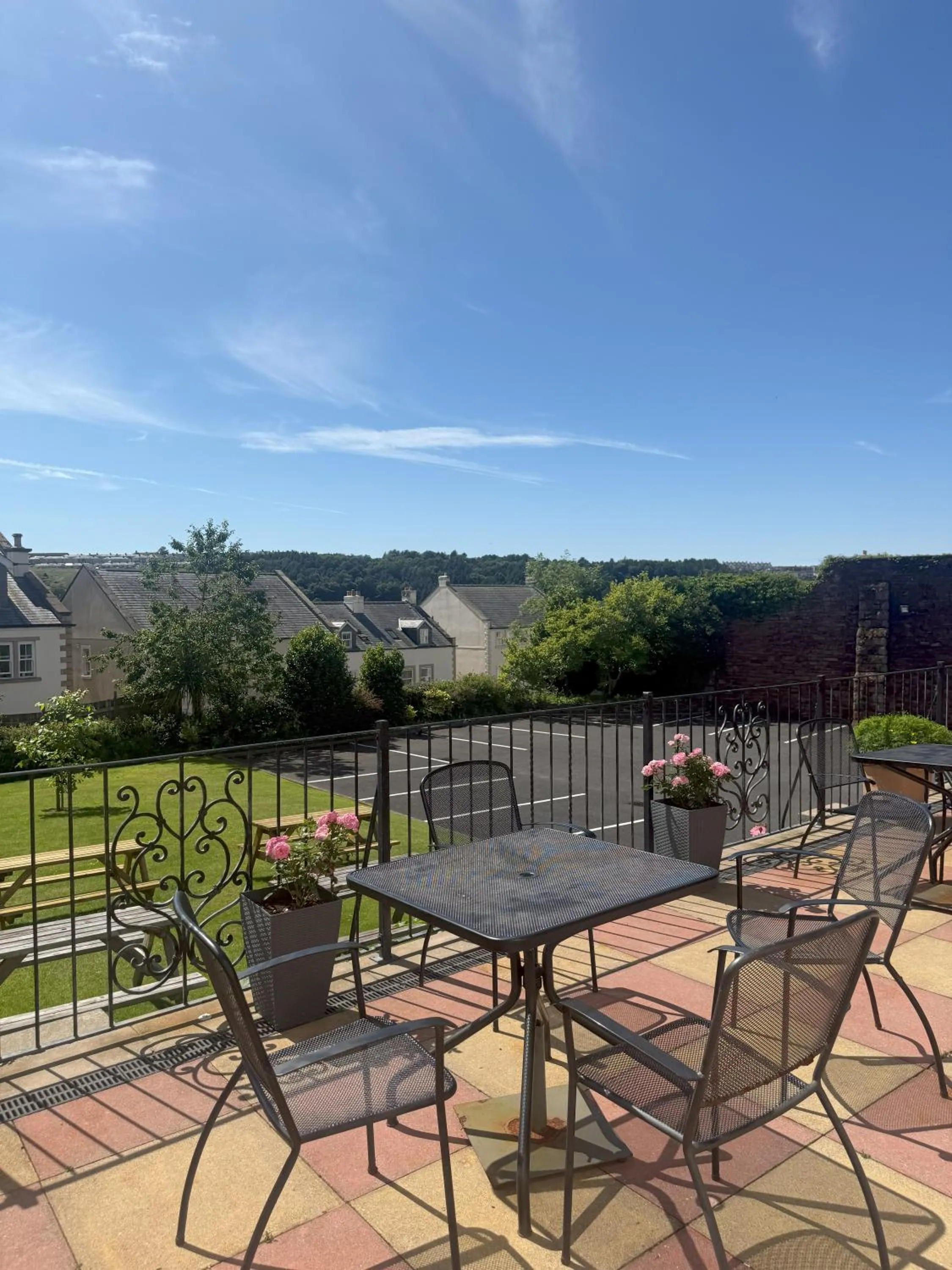 Patio in Chase Hotel