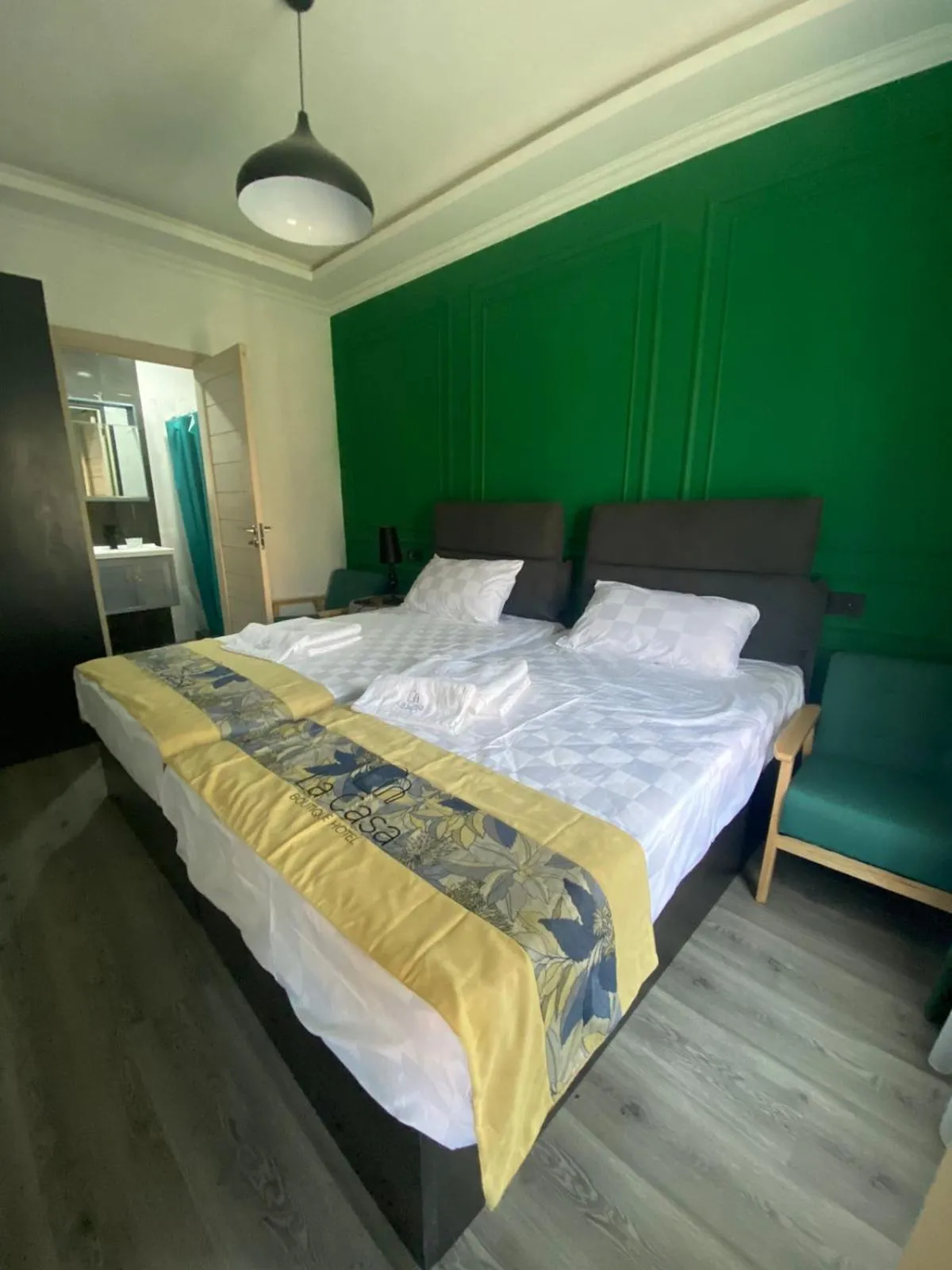 Bed in La Casa Hotel Yerevan