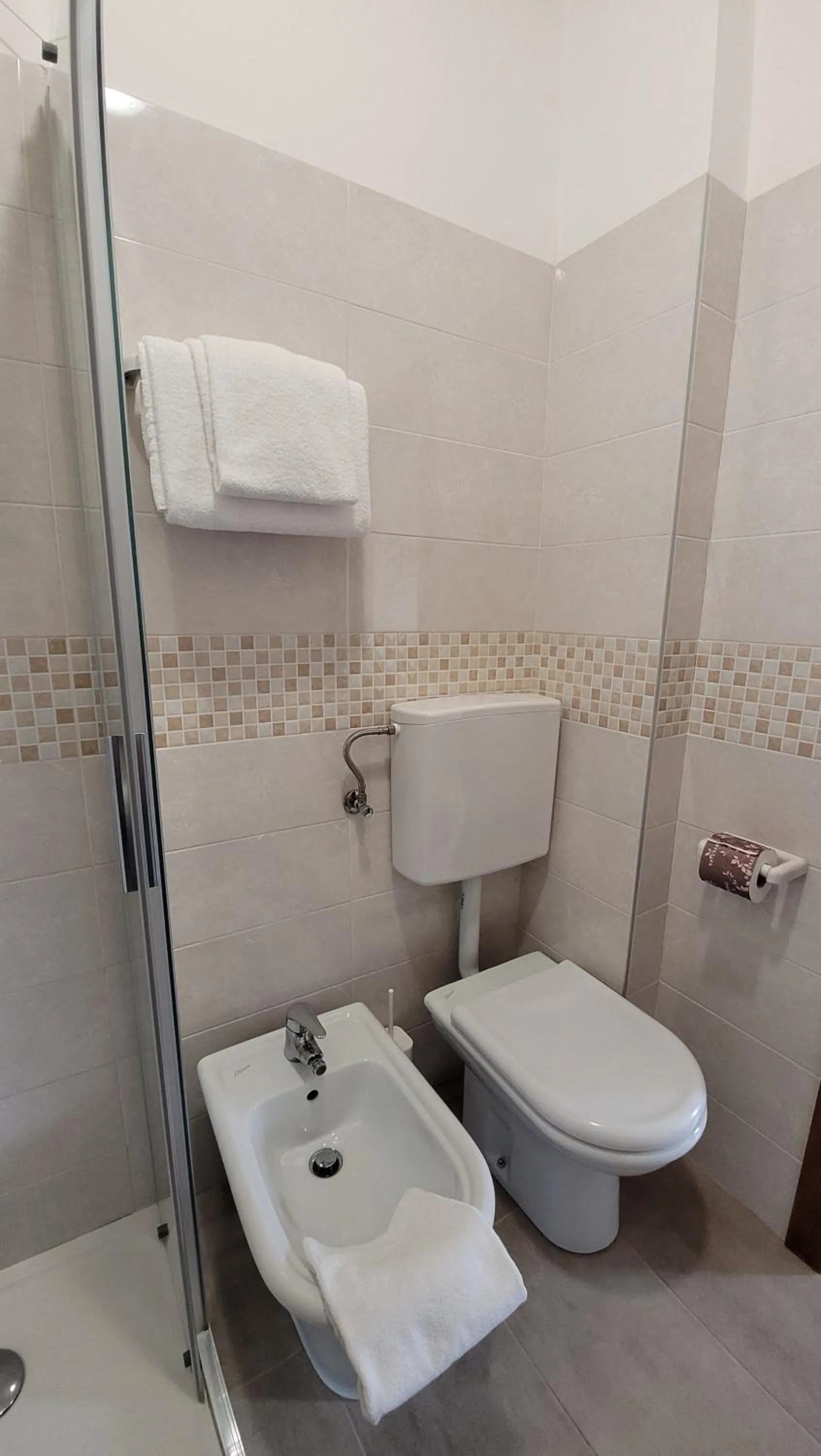 Bathroom in Hotel Montepiana